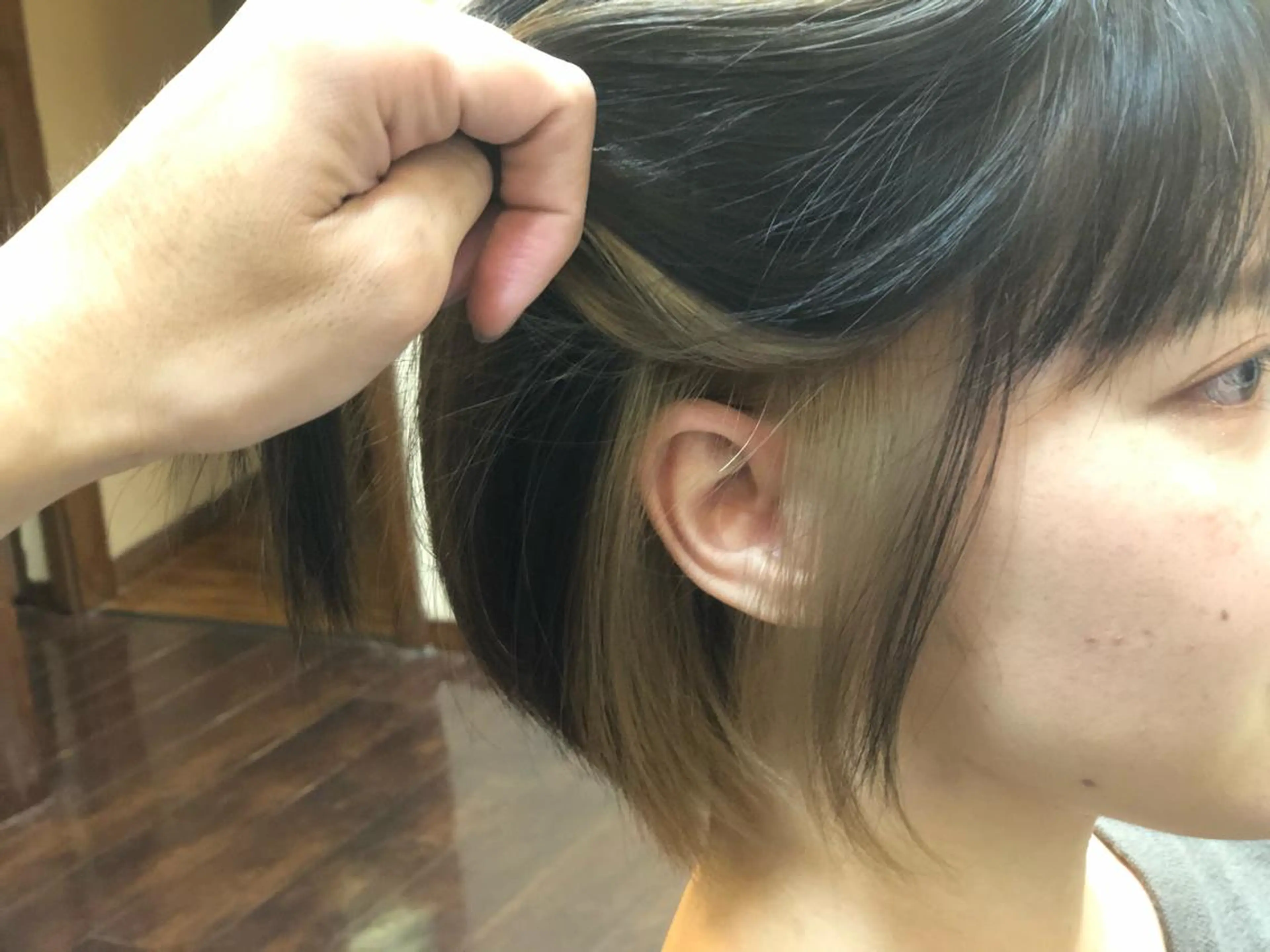 ミディアム Snaly カラー特化ページのヘアスタイル