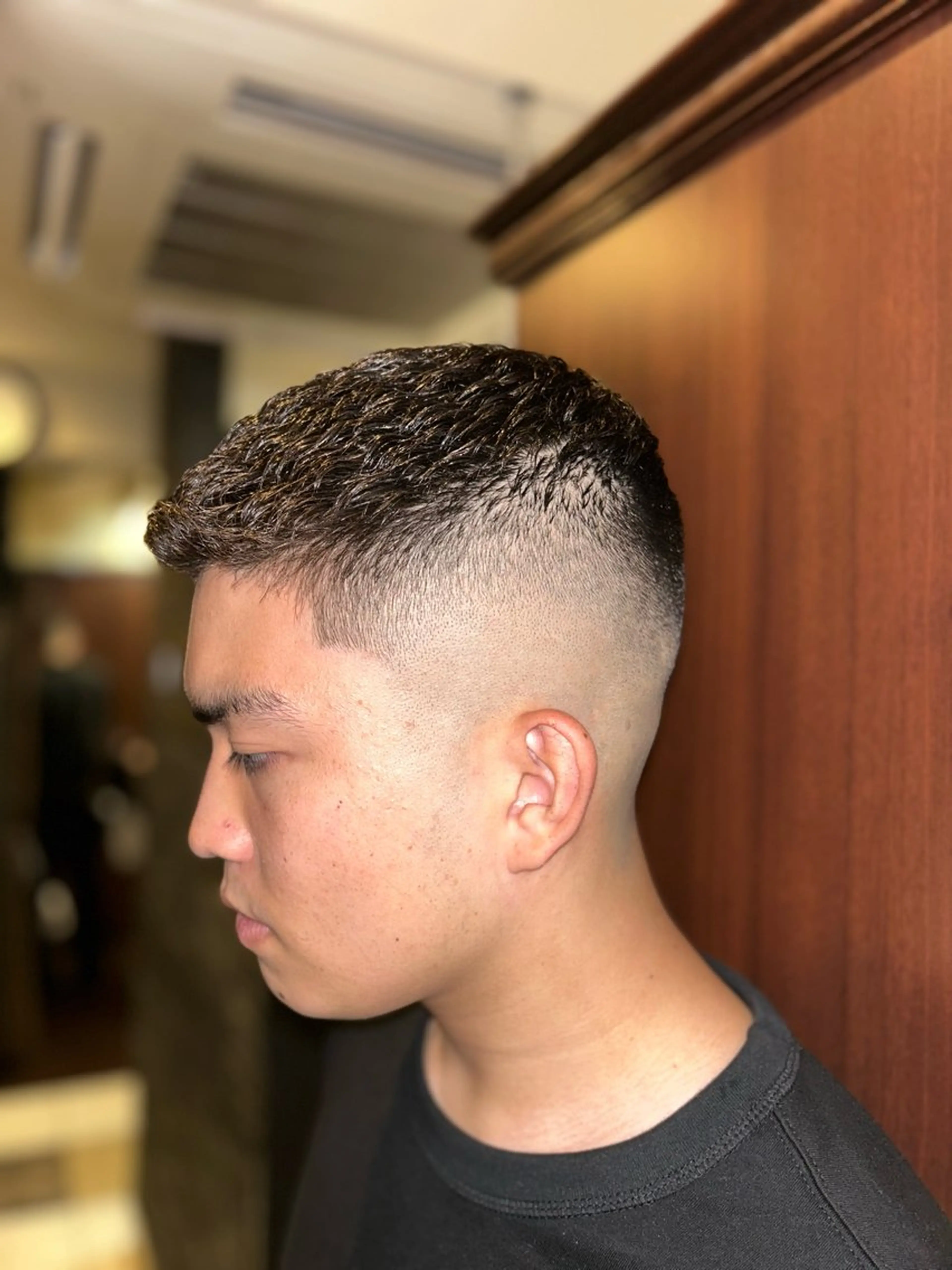 カット+アイロンパーマの写真