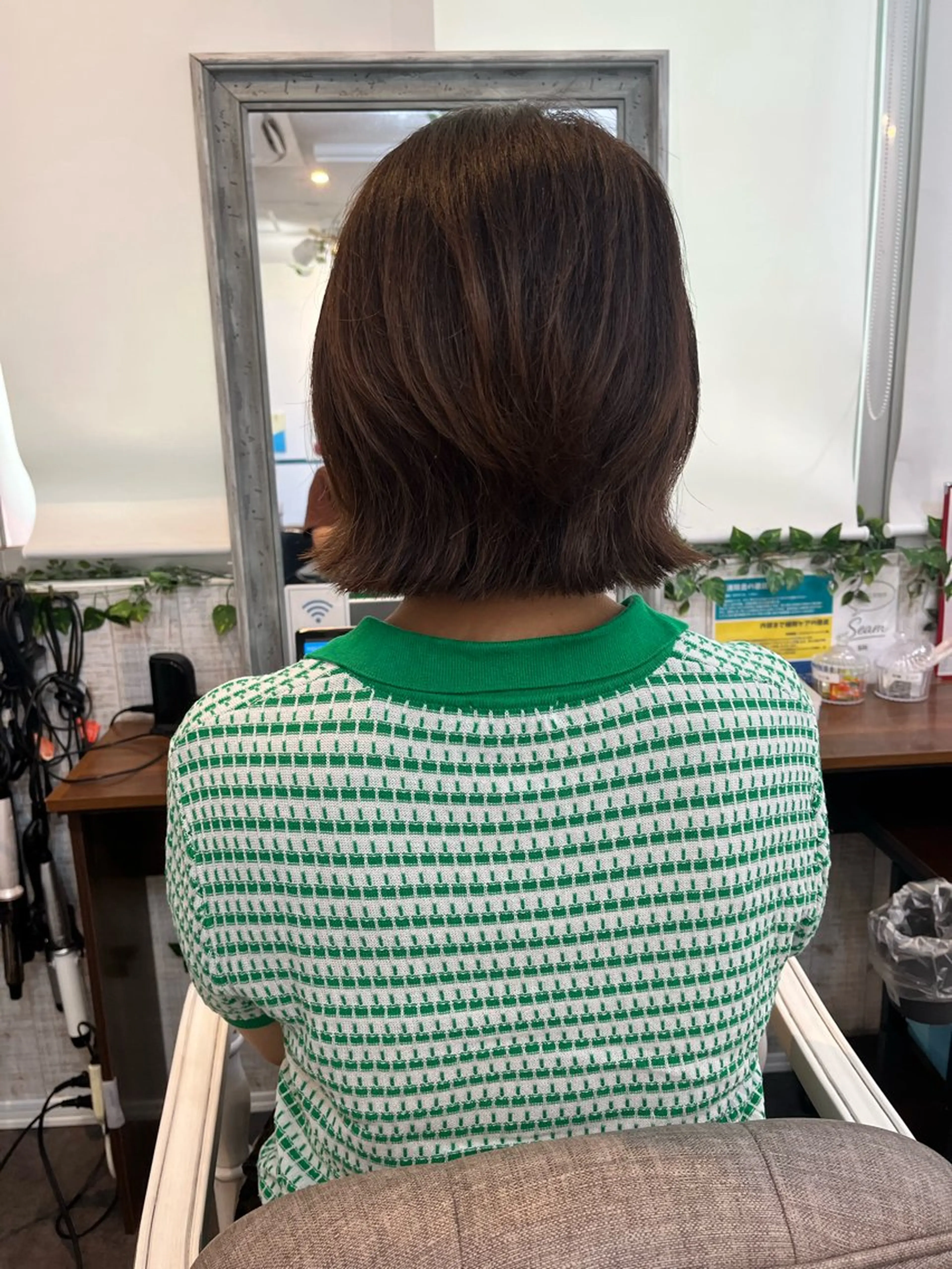 ミディアム ボブレイヤー ボブ レイヤーカット si6浦添所属・si6【シーム】 小田みきのヘアスタイル