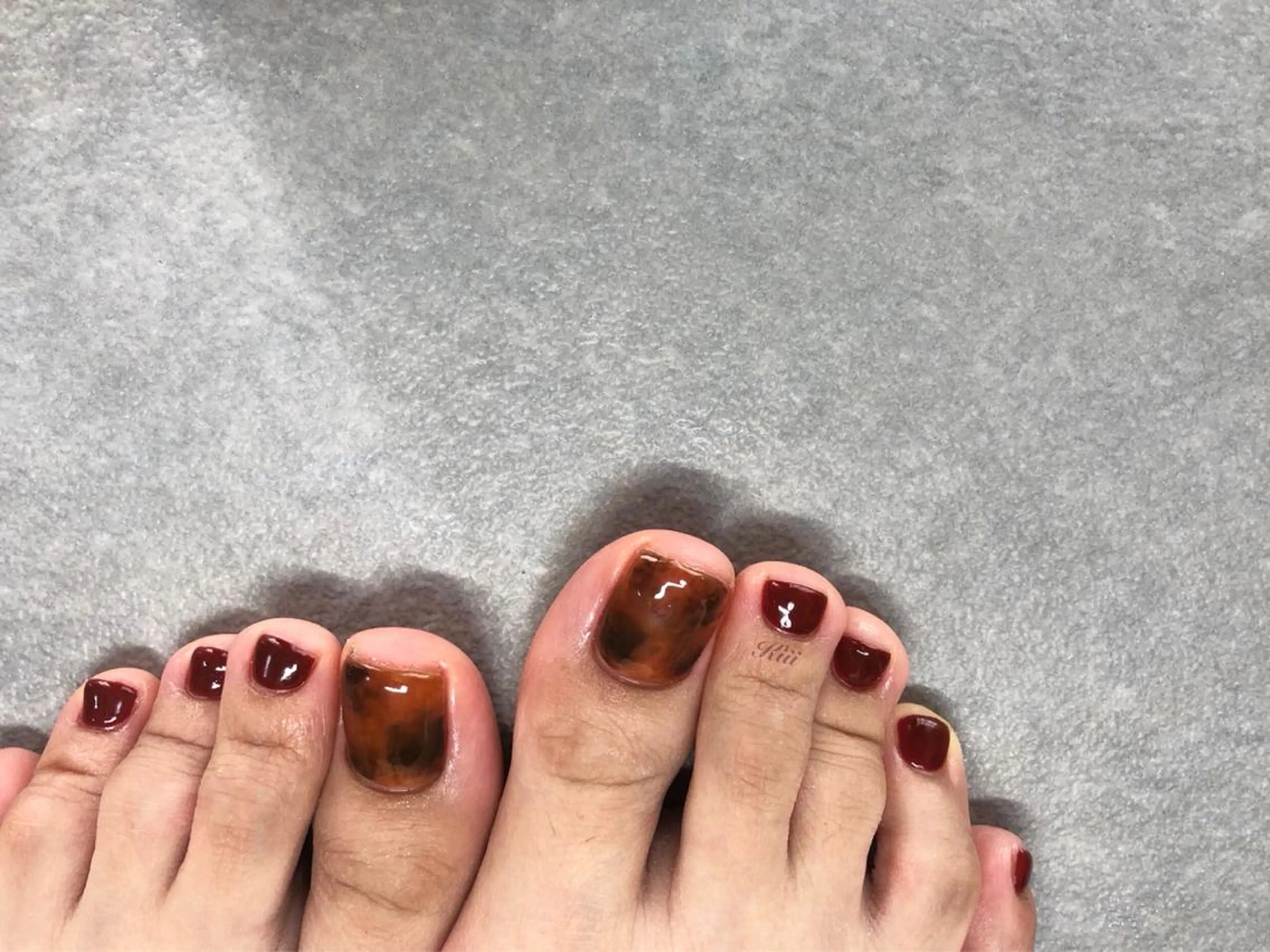 ネイル フットネイル ハンドネイル フットネイル kiii.__ ✴︎*のネイルデザイン