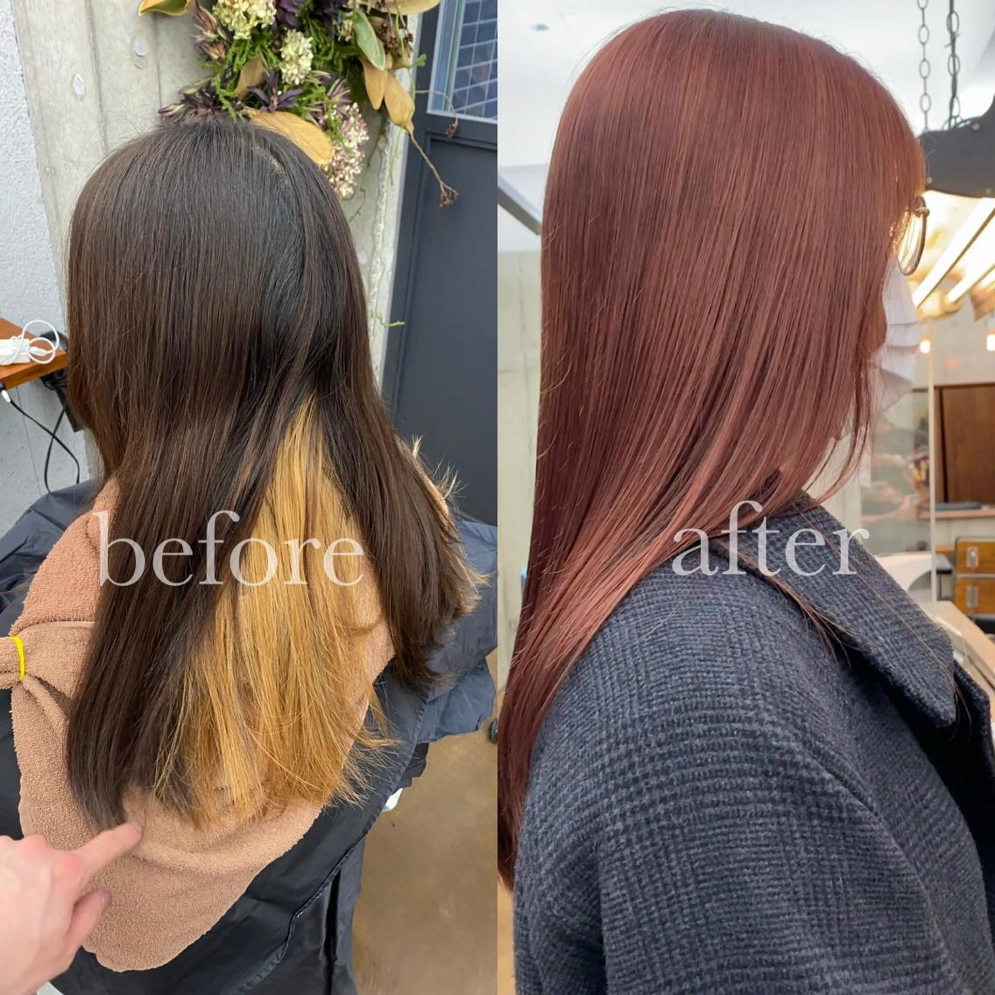 ロング カラー ブリーチ ピンクカラー ハイトーン/デザイン hirokiのヘアスタイル