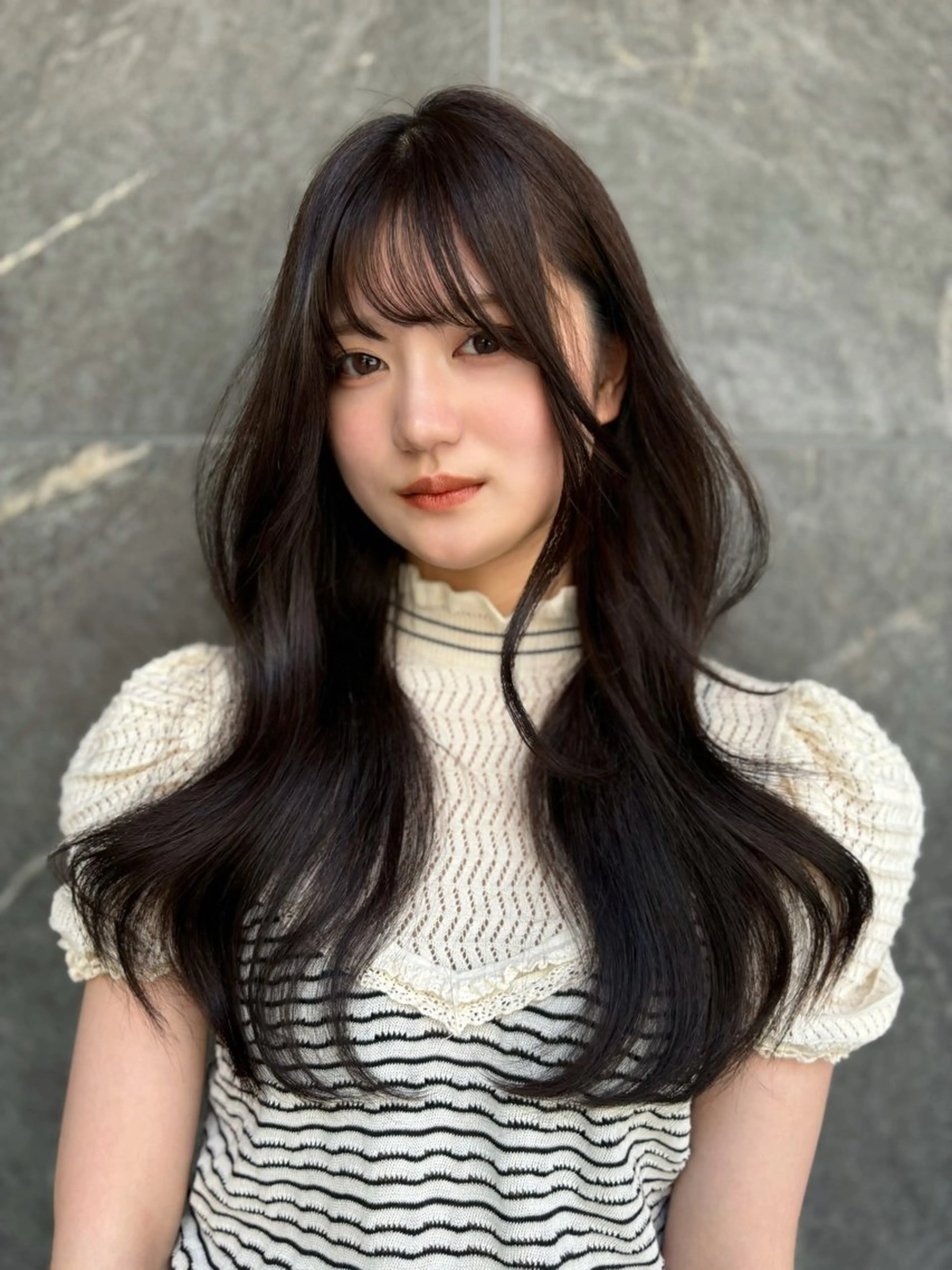ロング カラー 森山 真衣香のヘアスタイル
