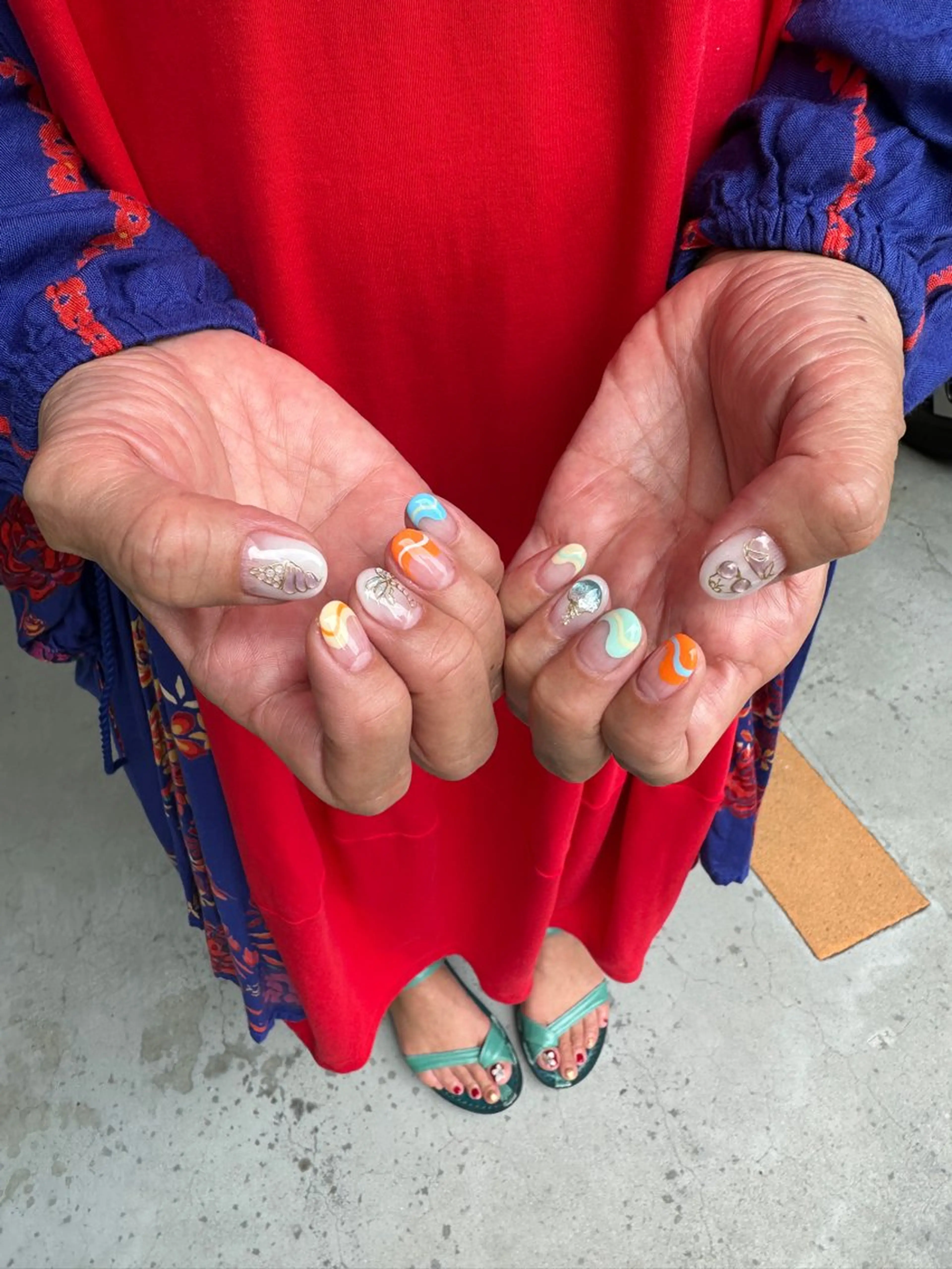 ネイル ハンドネイル nailsalon ∞ ﾐｶﾅﾙ ∞のネイルデザイン