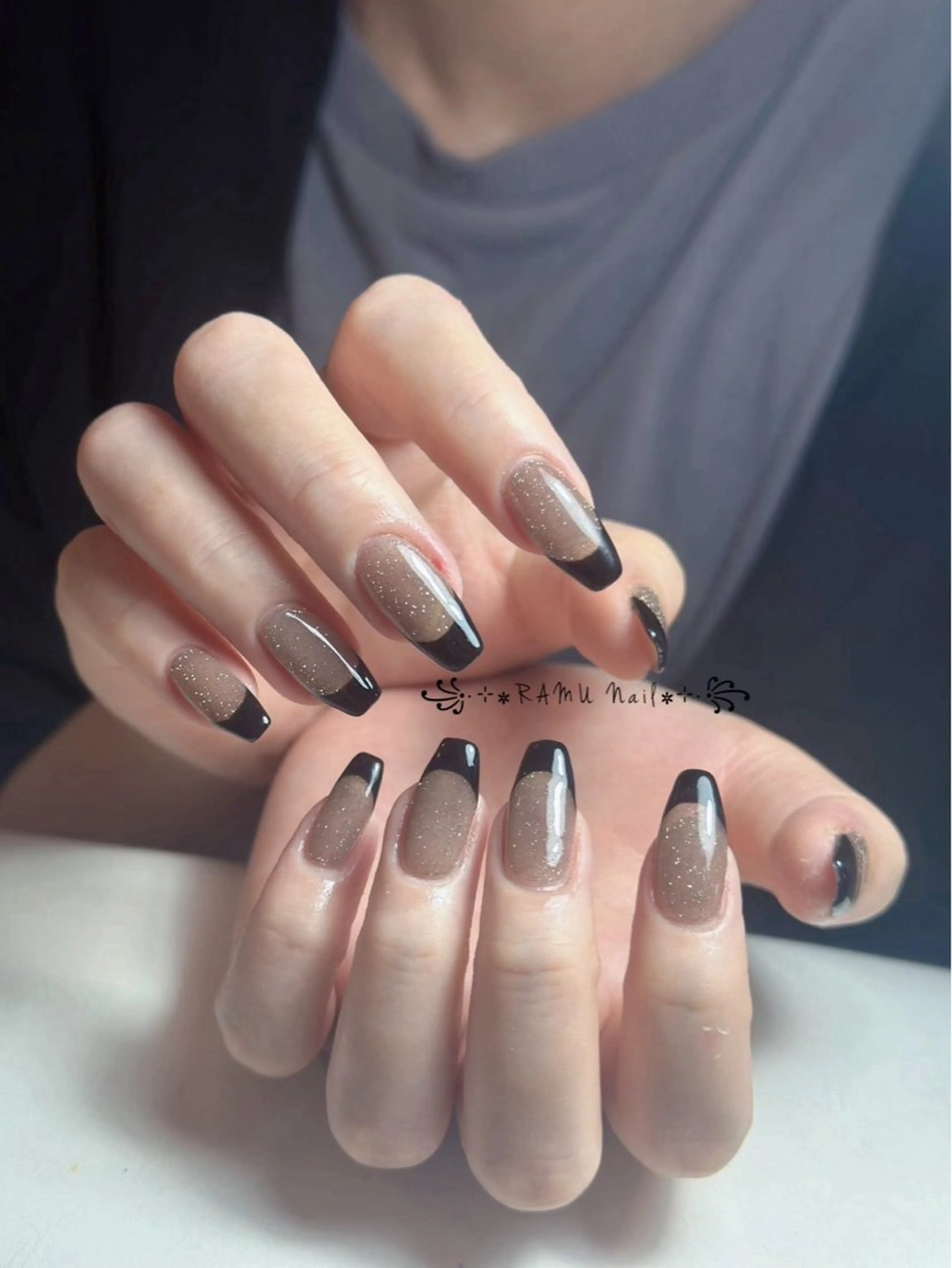 ネイル フラッシュネイル キラキラネイル マグネットネイル ミラーネイル ピンク ハンドネイル RAMU Nail 恵比寿店のネイルデザイン