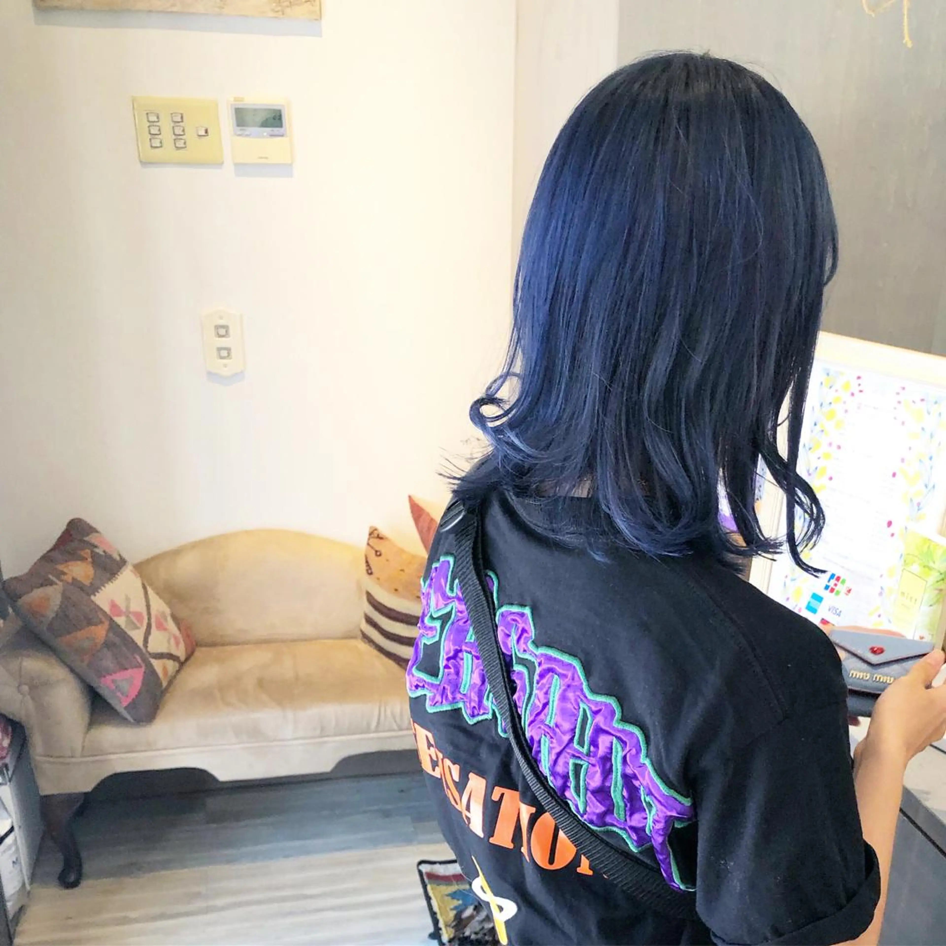 ミディアム カラー trip kano.のヘアスタイル