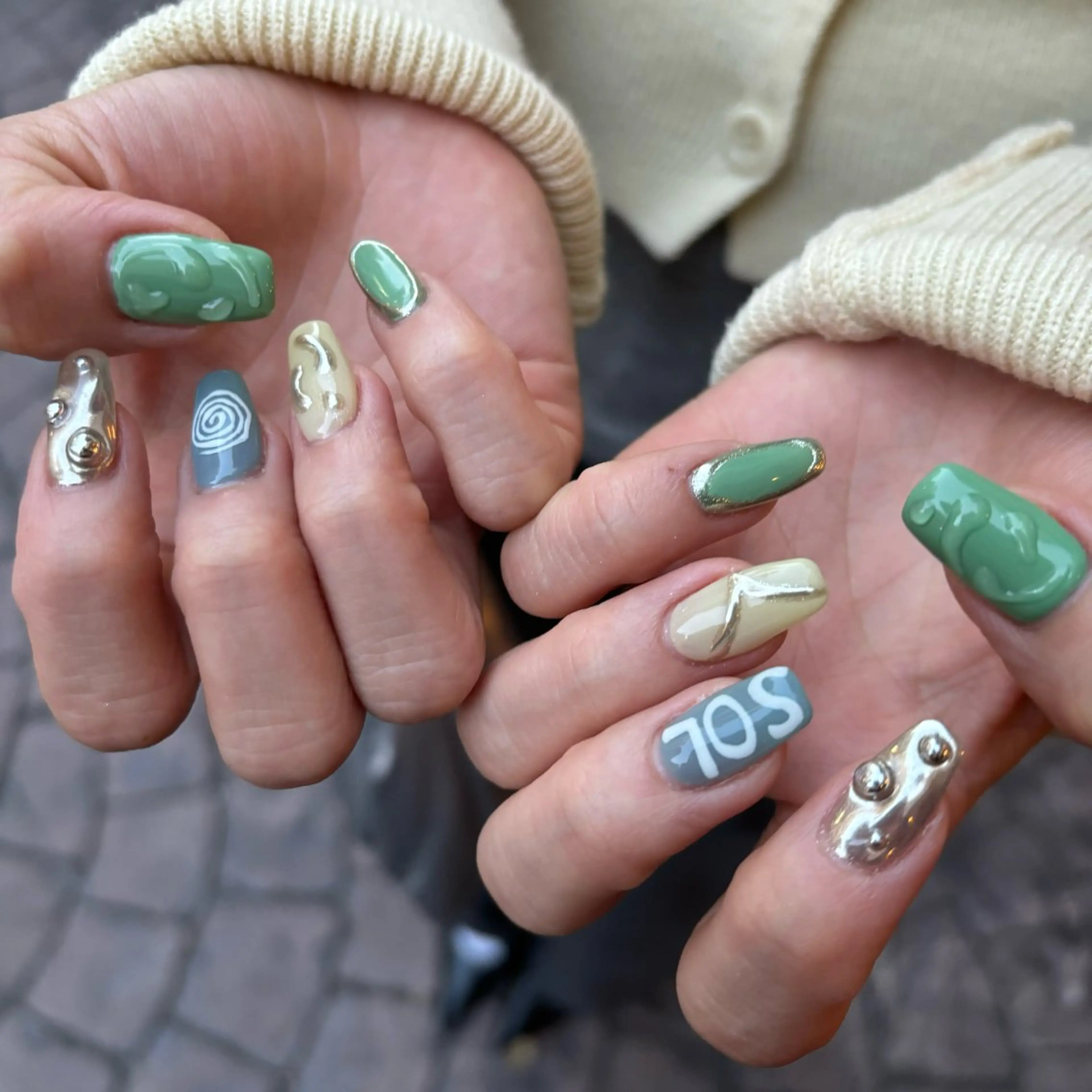 ネイル ハンドネイル Nailist YUMAのネイルデザイン