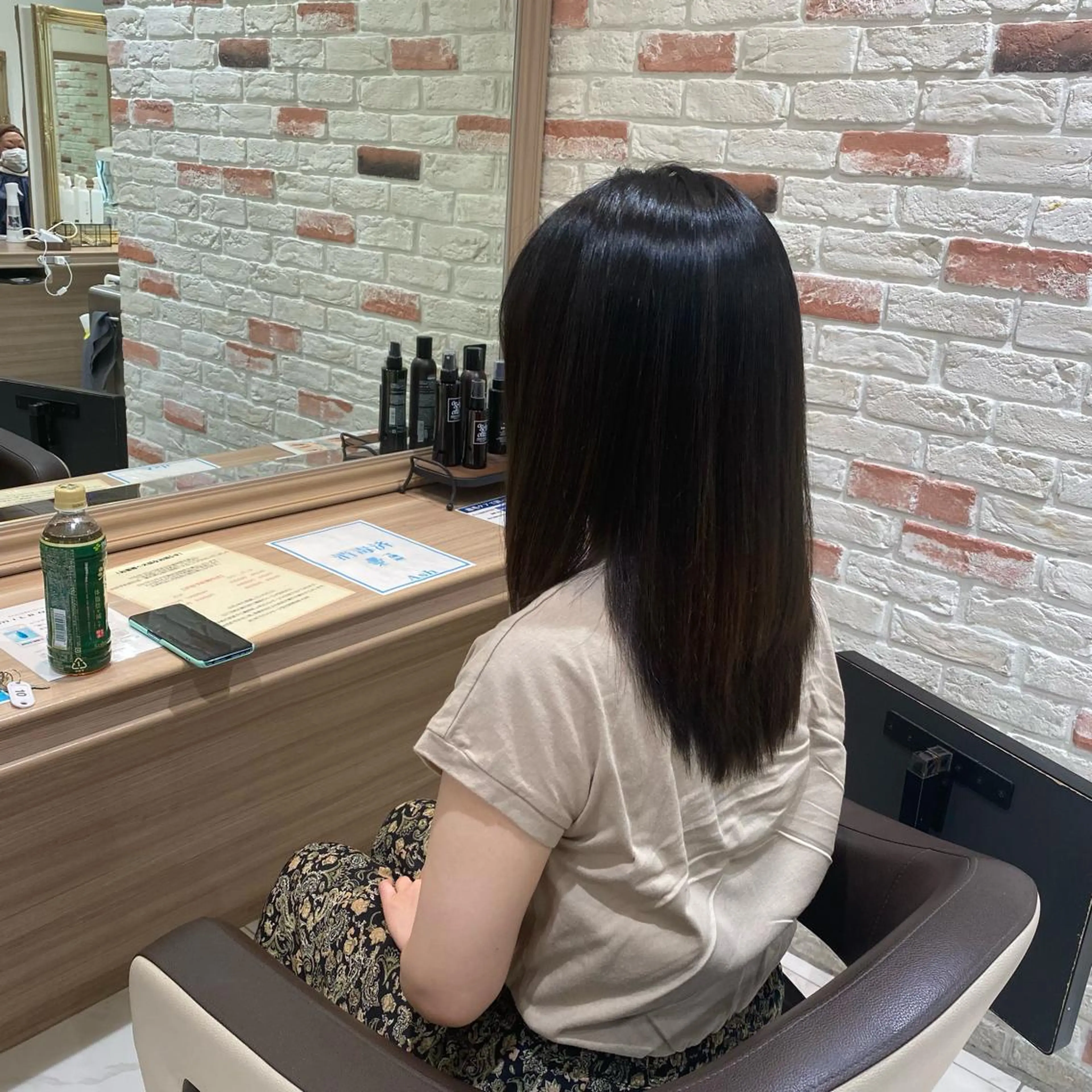 ロング ヘアカラー トリートメント ✨美髪／縮毛矯正 講師 ／塚田健✨のヘアスタイル