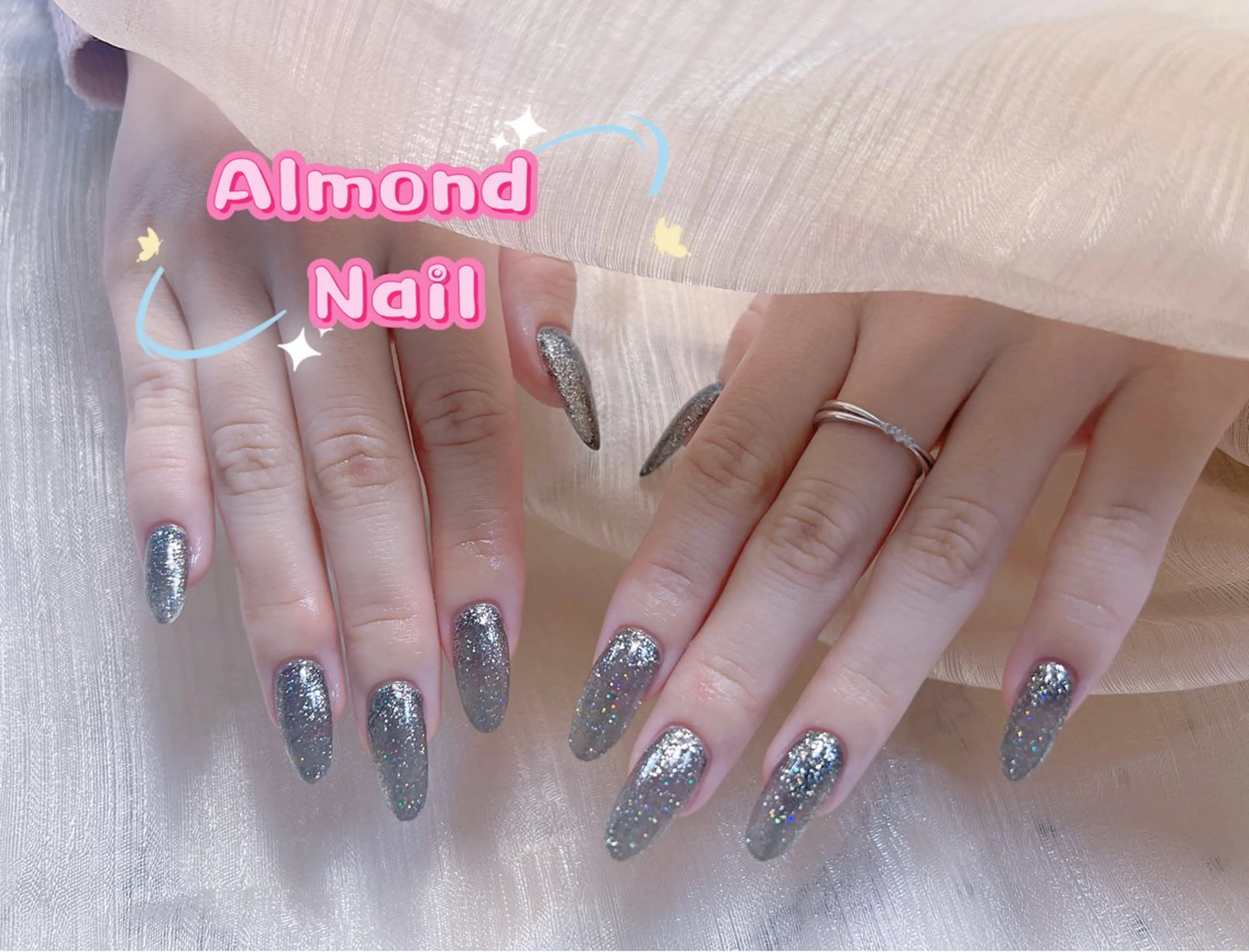 カラー Almond Nail 亀戸のネイルデザイン