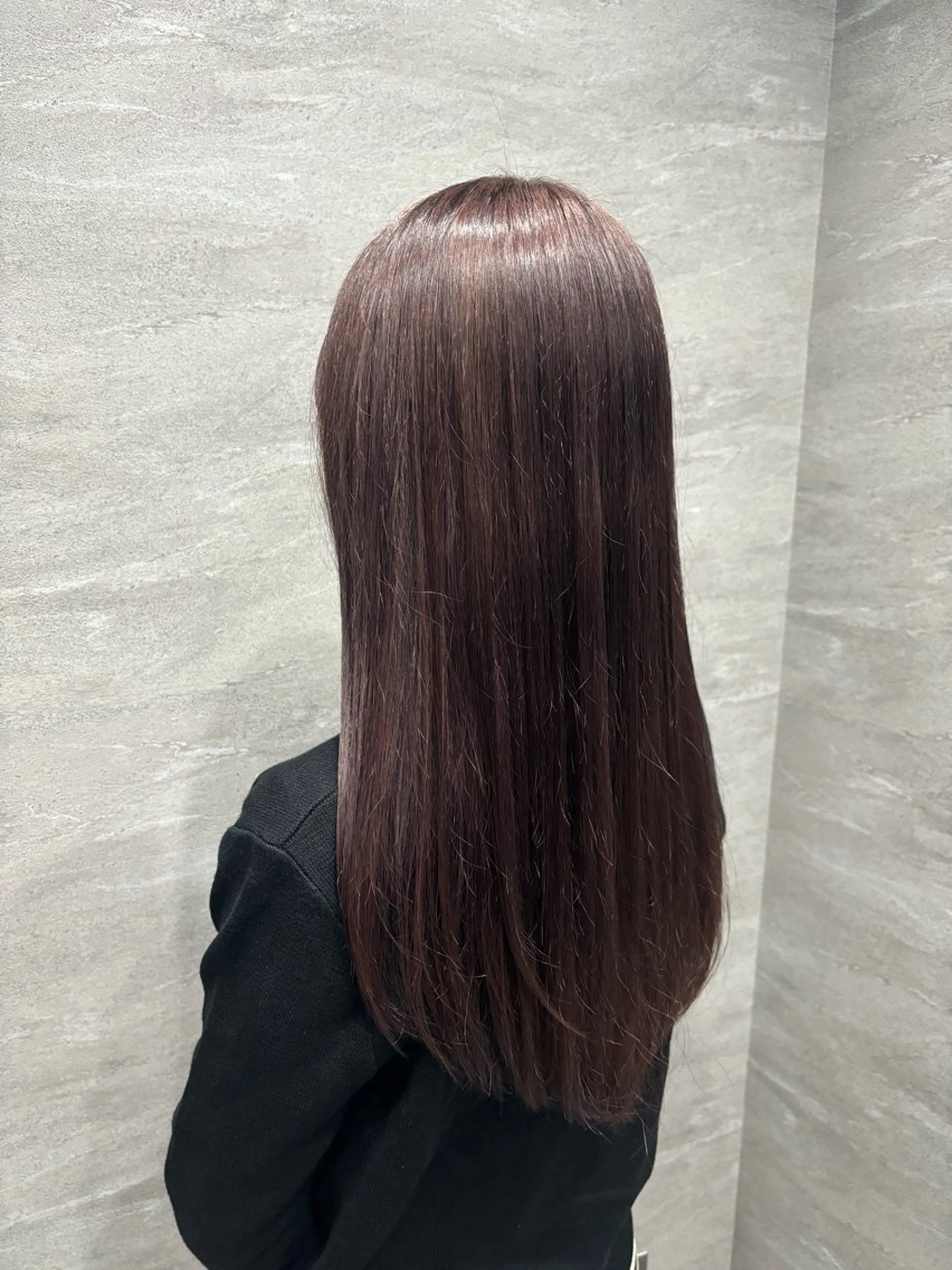 ロング カラー ブラウンカラー ピンクカラー ピンクブラウン 永井大樹✨ 透明感カラー✨のヘアスタイル