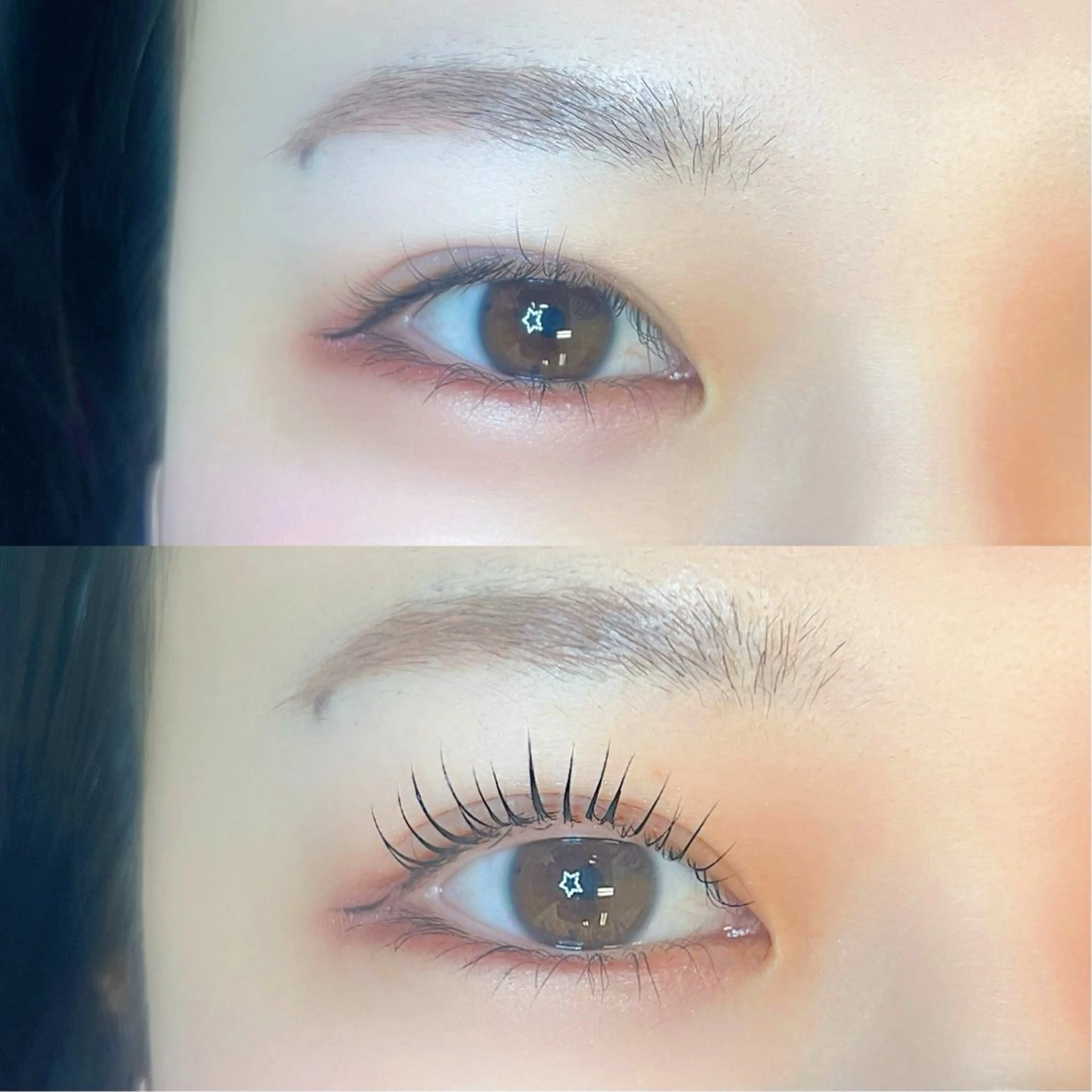 【学割U24】ミニモ学割クーポンまつ毛パーマ・マツパ✨朝のメイクの時短、ビューラー要らずケア付き✨️の写真