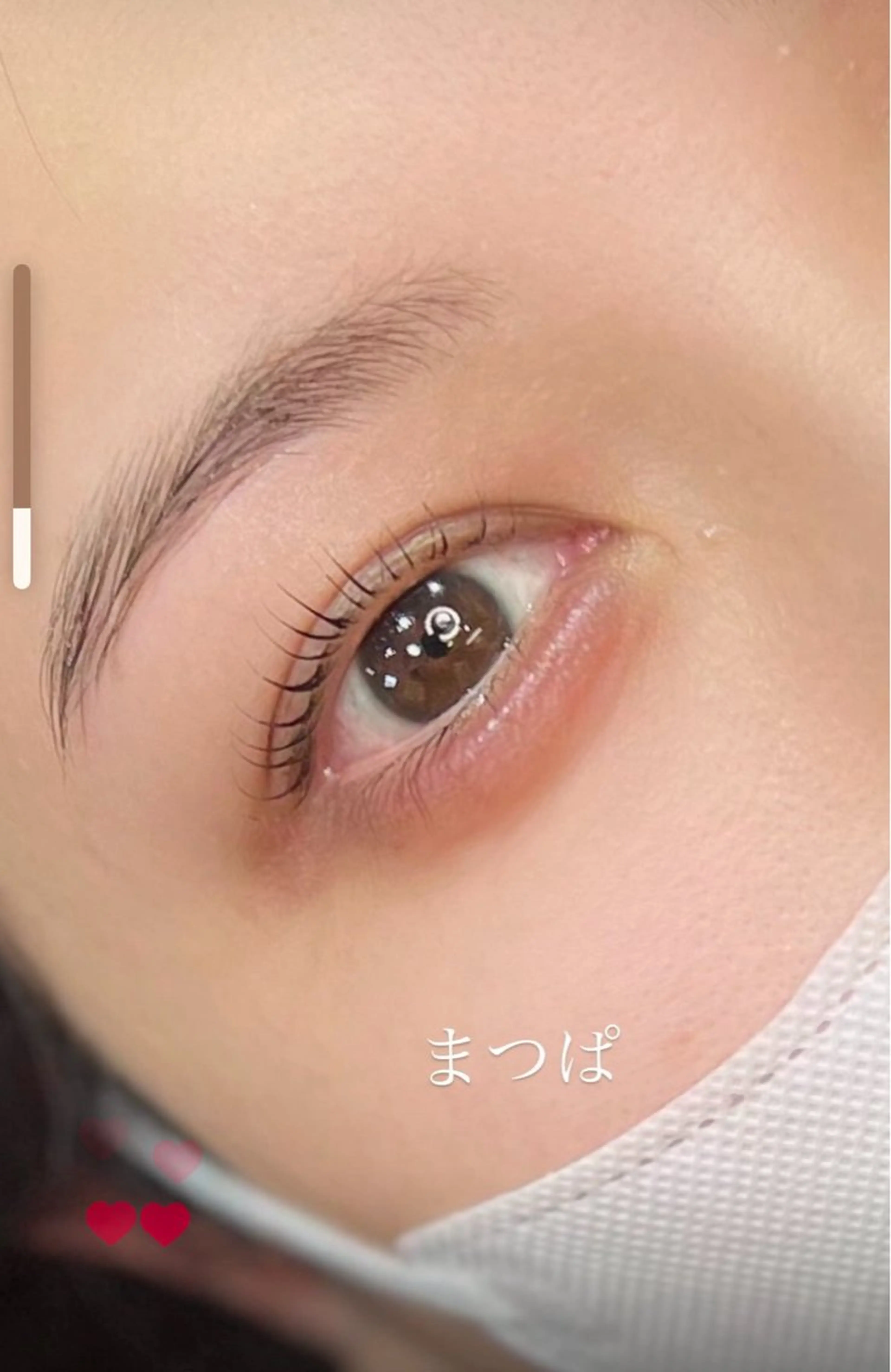 【ゲリラ割当日のみ1000円off‼️】まつ毛パーマ最高級トリートメント付(下まつげのみも可能)※価格はすべて税込価格の写真