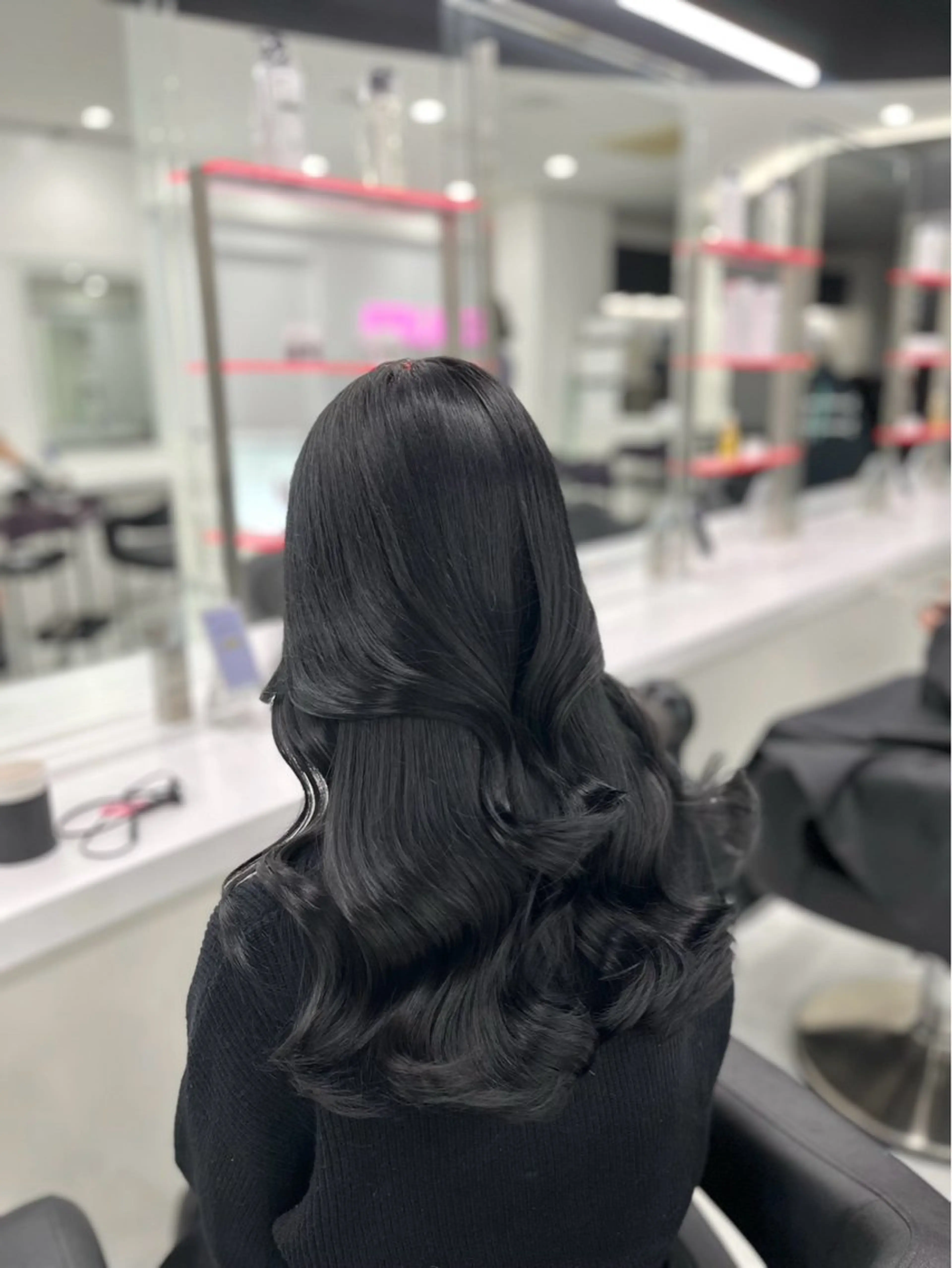 カラー 髪質改善 ヘアカラー トリートメント 韓国風大人キレイめ ヘア/HIMENAのヘアスタイル