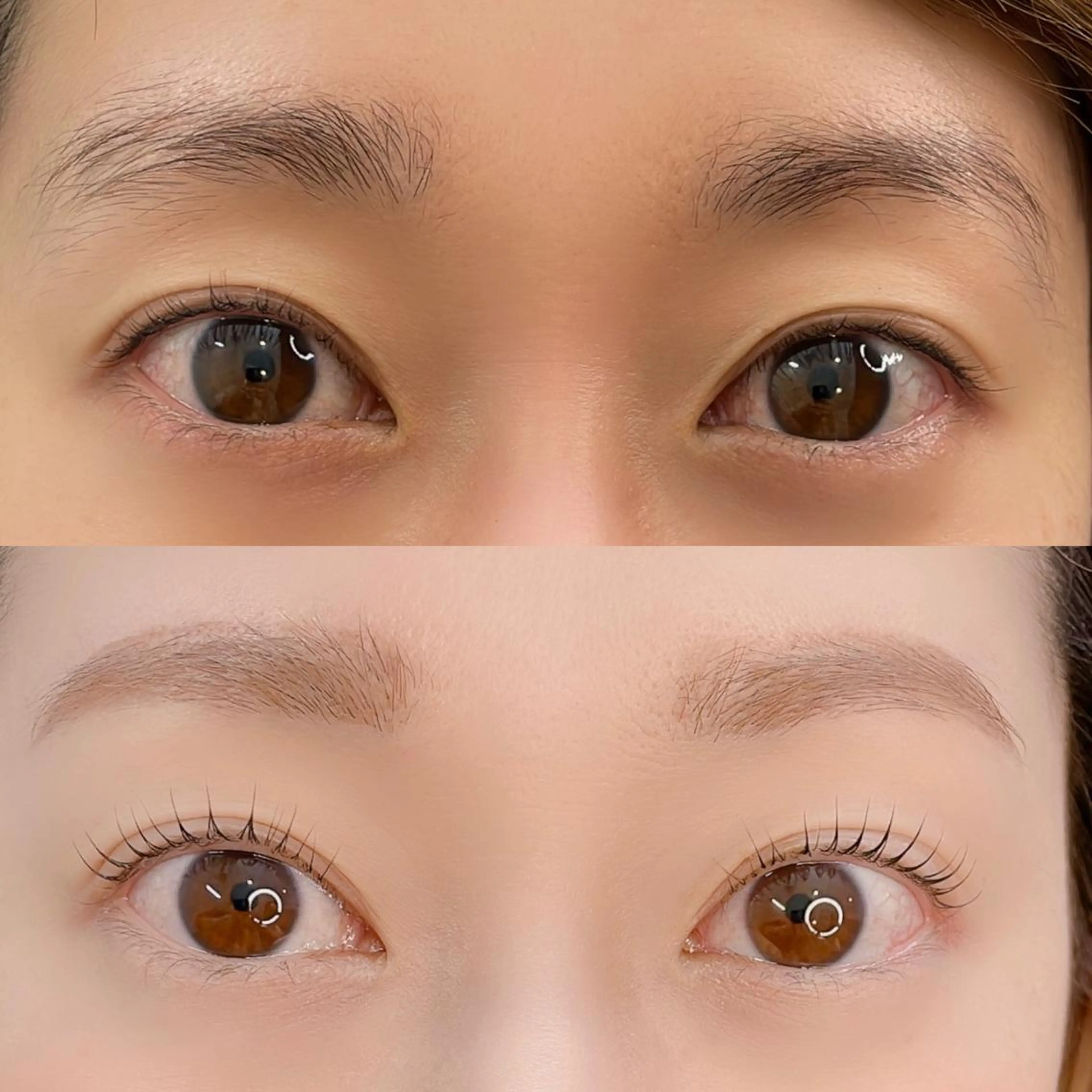 アイブロウWaxと上睫毛パーマ✨の写真