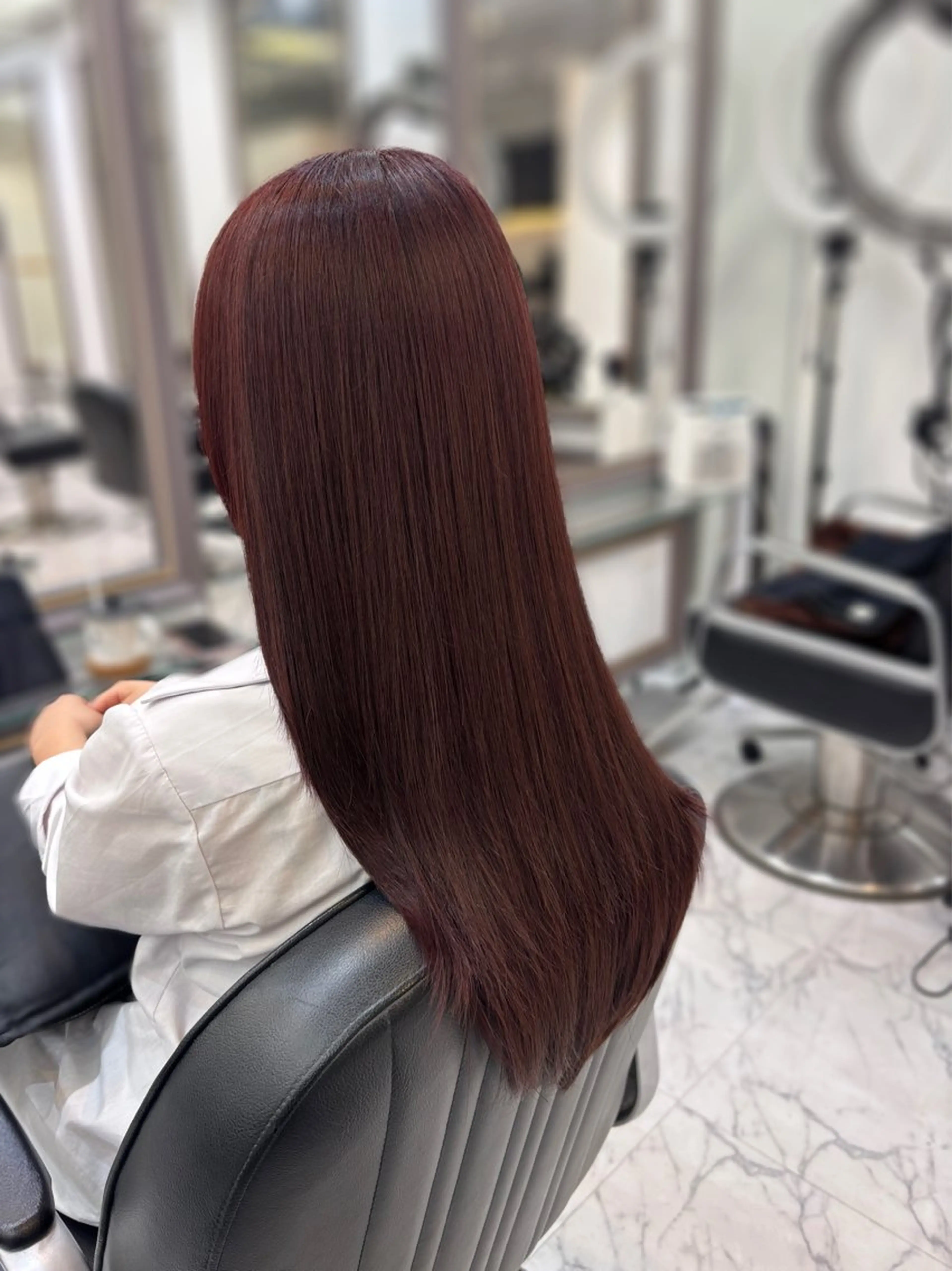 ロング カラー ブリーチ ダブルカラー ブリーチなしカラー ヘアカラー THE  ESCALA表参道所属・Hana🌷/ 透明感/艶髪/表参道のヘアスタイル