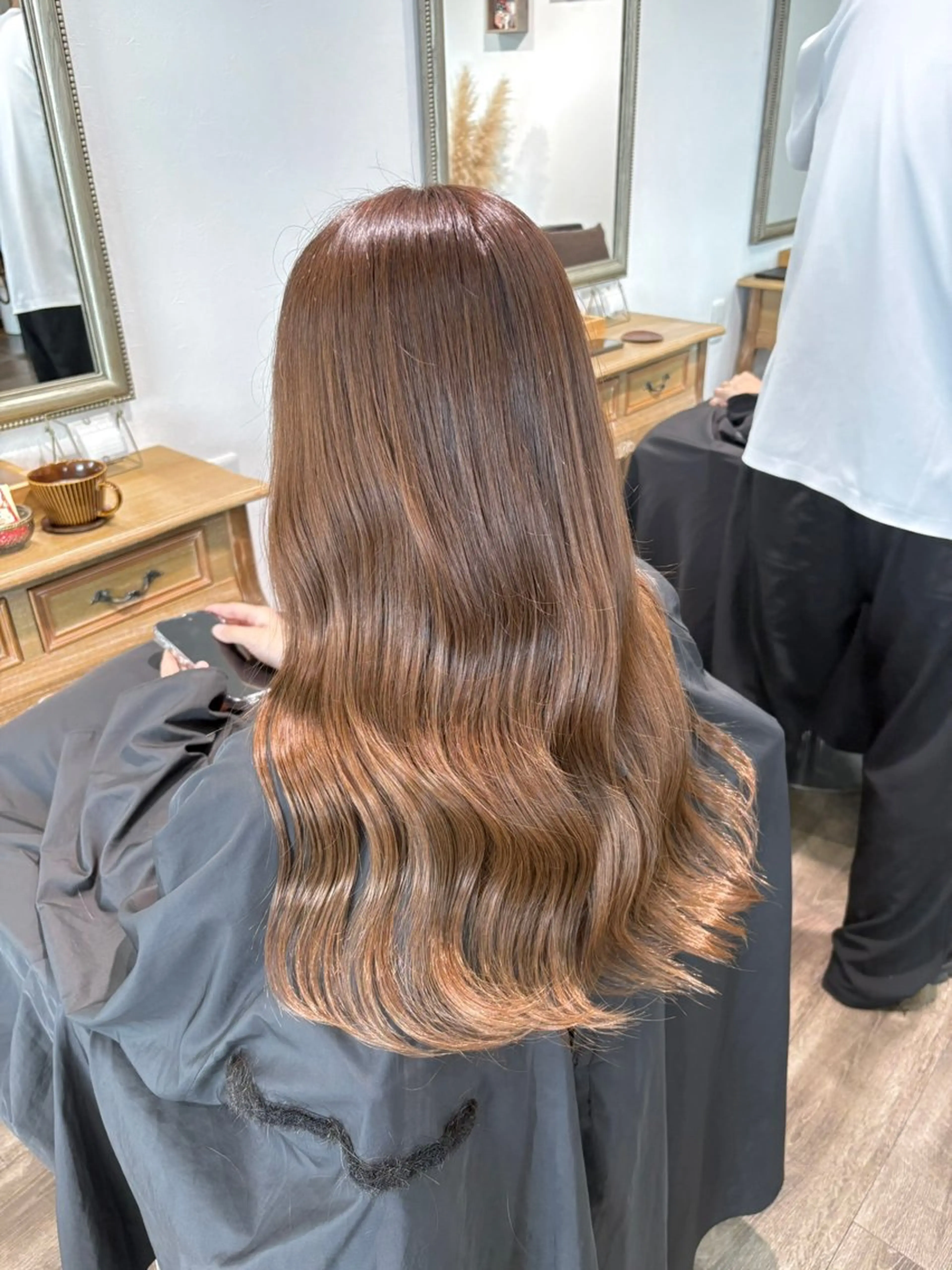 ロング 池澤 京華のヘアスタイル