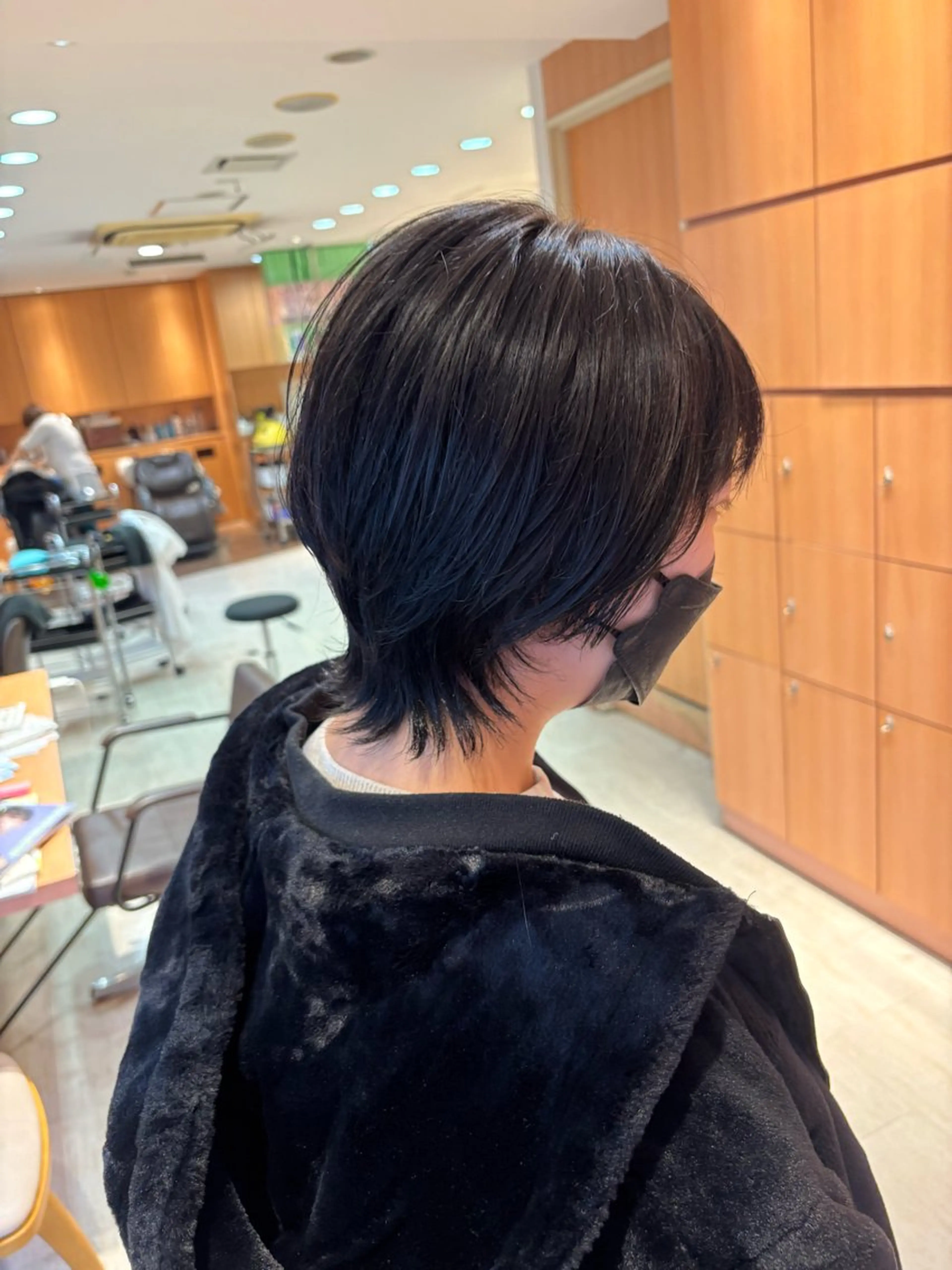ショート ショートヘア ウルフカット カット 竹葉 如起のヘアスタイル