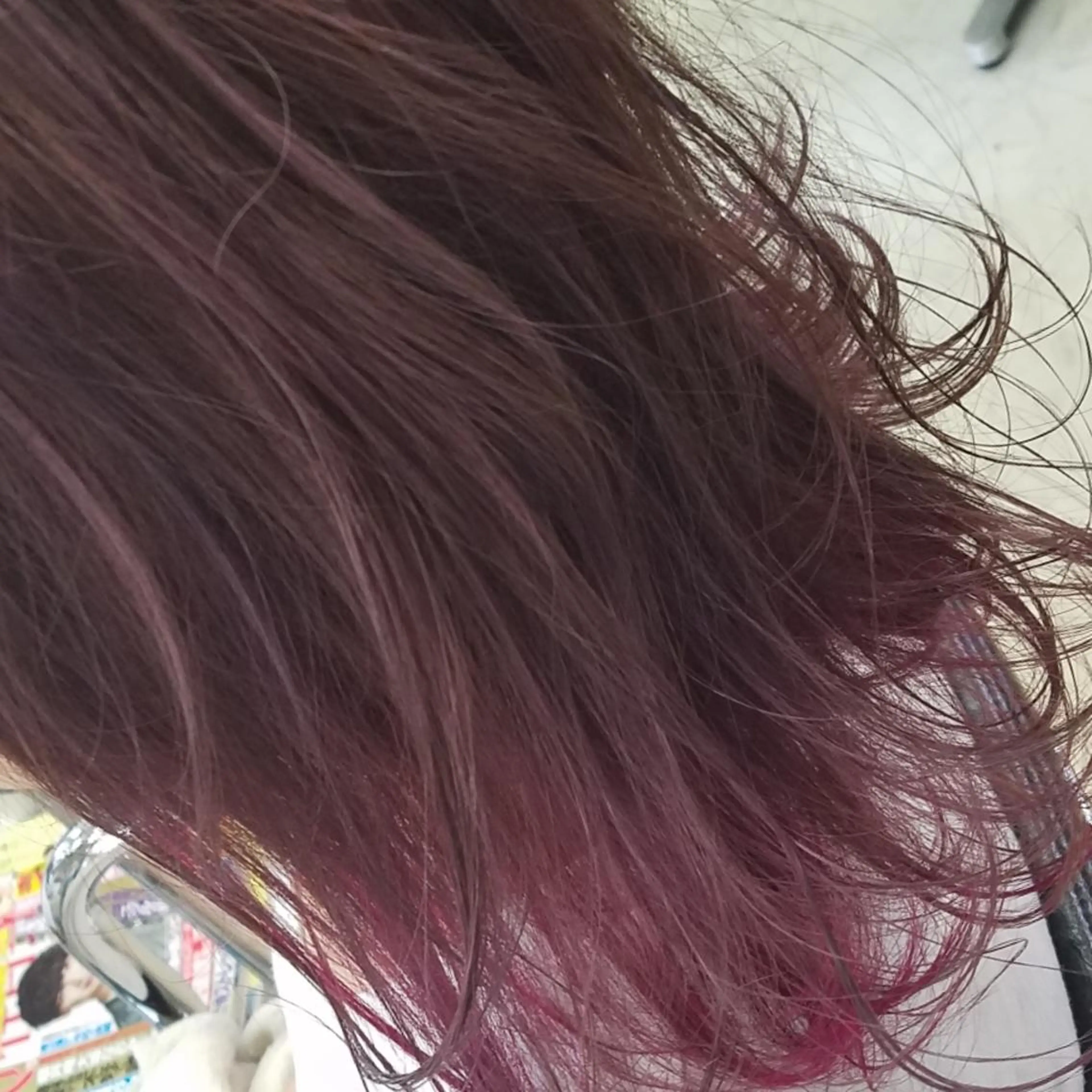 セミロング カラー インナーカラー imaizumi takuyaのヘアスタイル