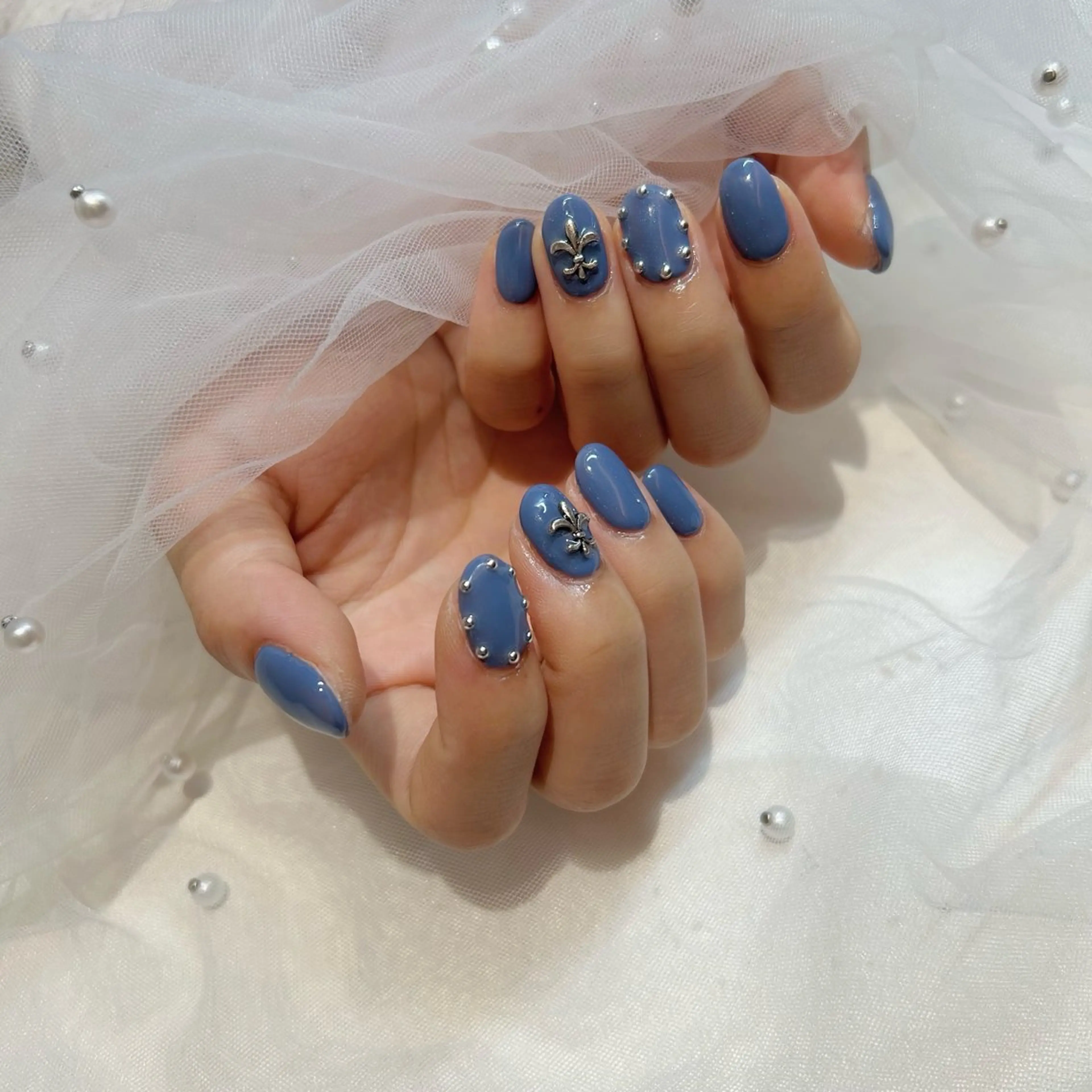 ネイル ハンドネイル マグネット/心斎橋 LoLo.カレラのネイルデザイン