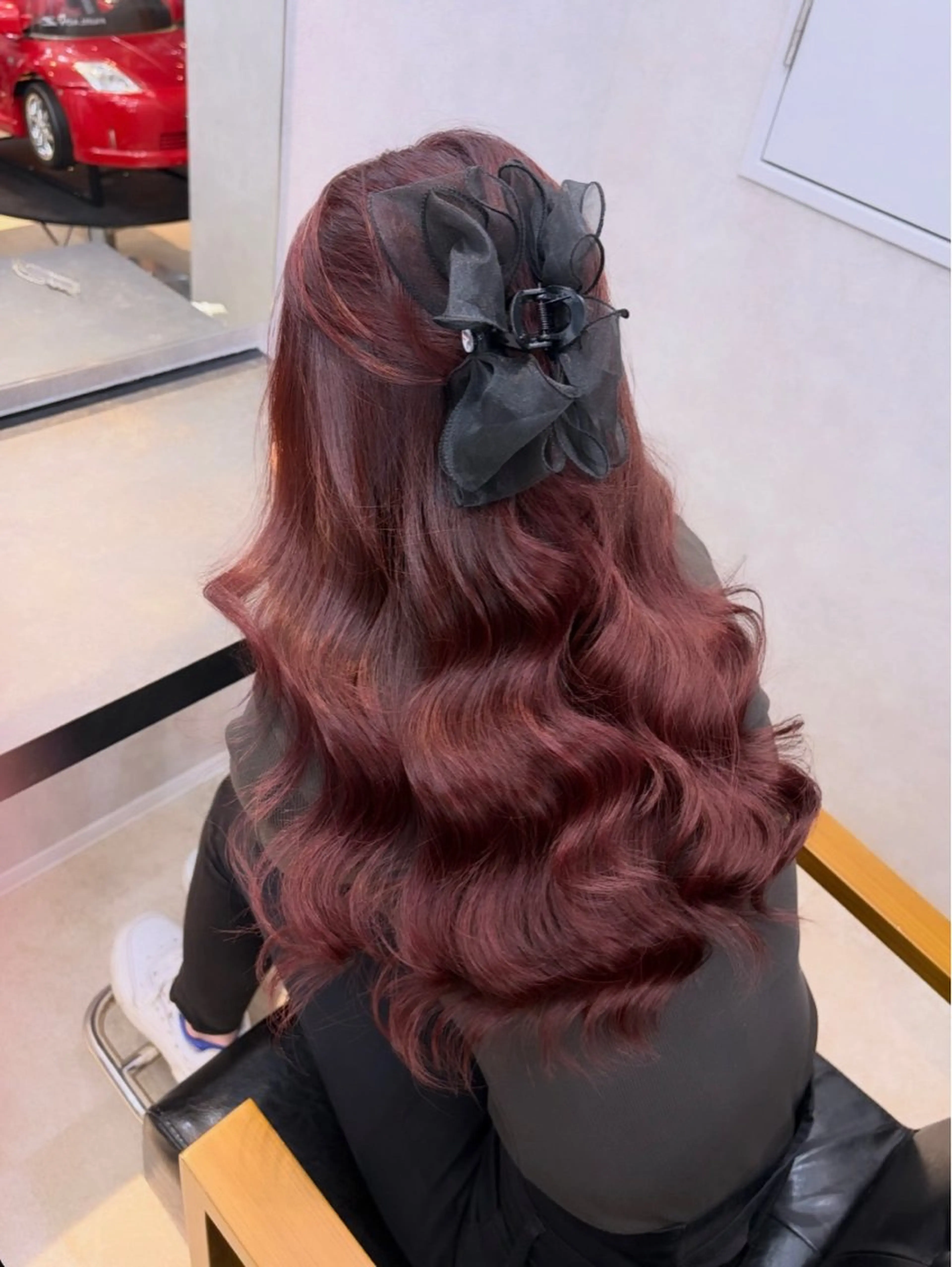 ロング 宮本 実璃のヘアスタイル