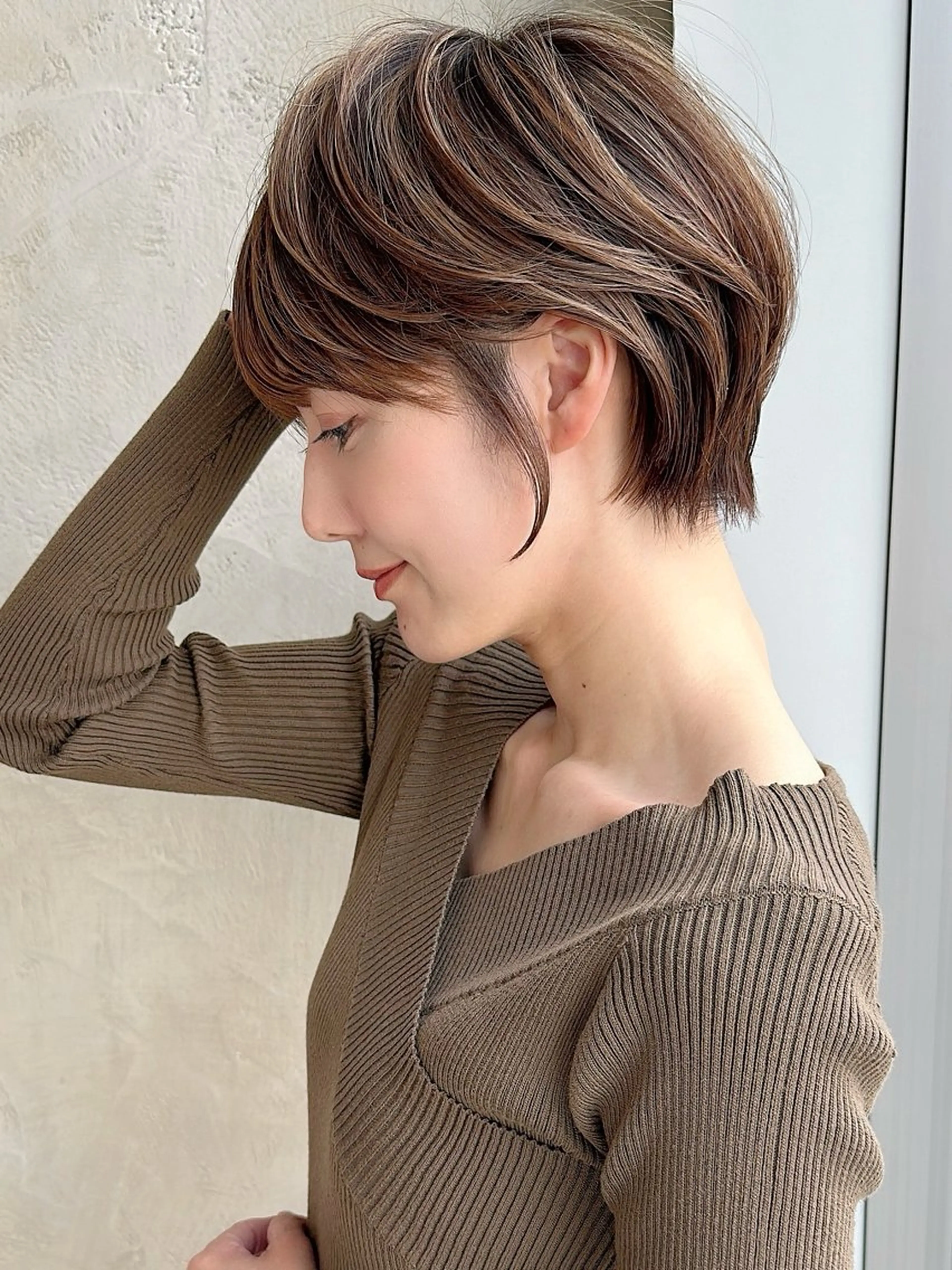 ショート カラー ショートボブ ボブ 似合わせカット ショートヘア 小顔カット カット ヘアカラー トリートメント ショート、ボブの神✨ 峯朋也✂︎✨のヘアスタイル