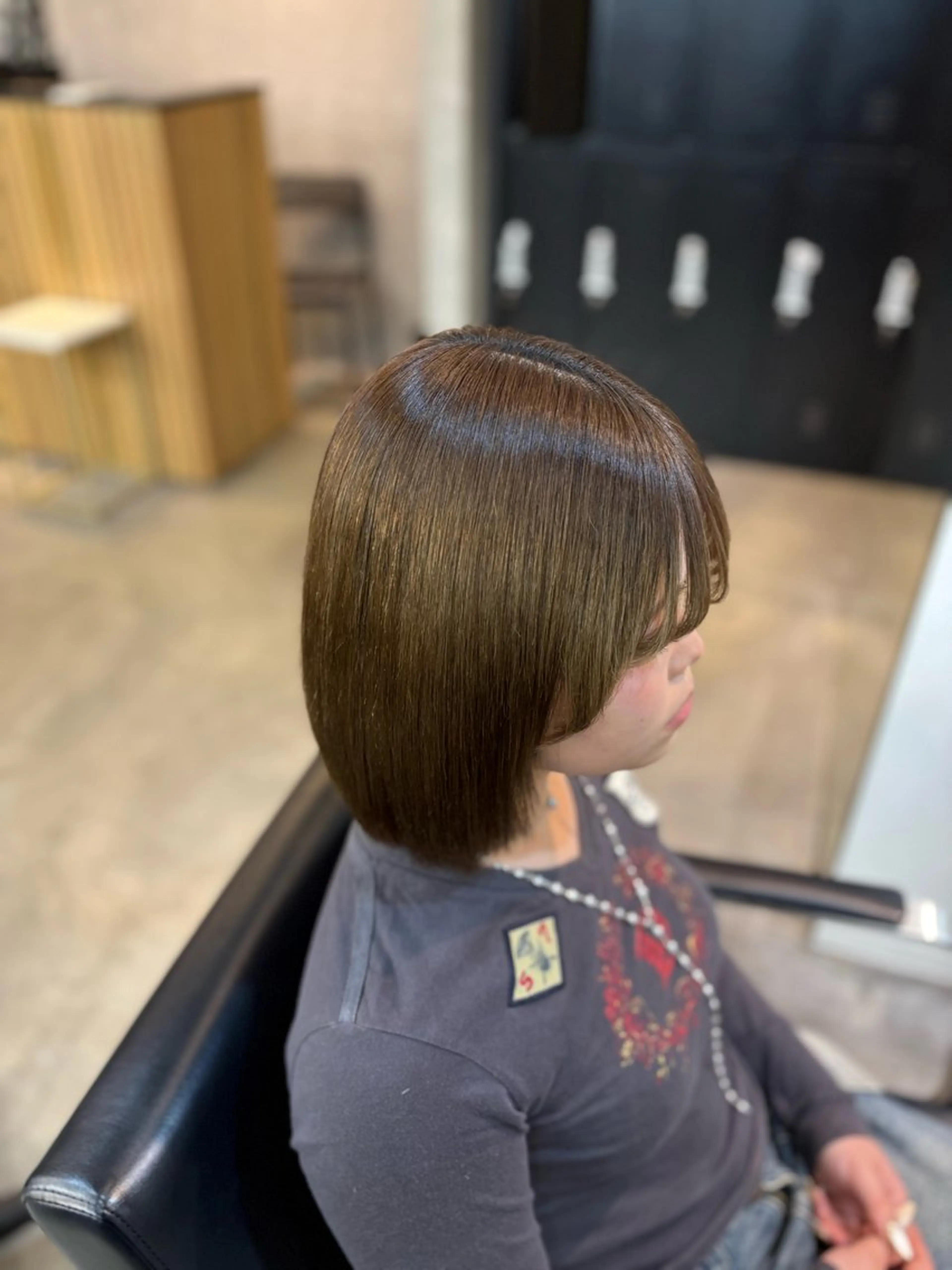 ショート 縮毛矯正 縮毛矯正 みらん RAF TOKYOのヘアスタイル