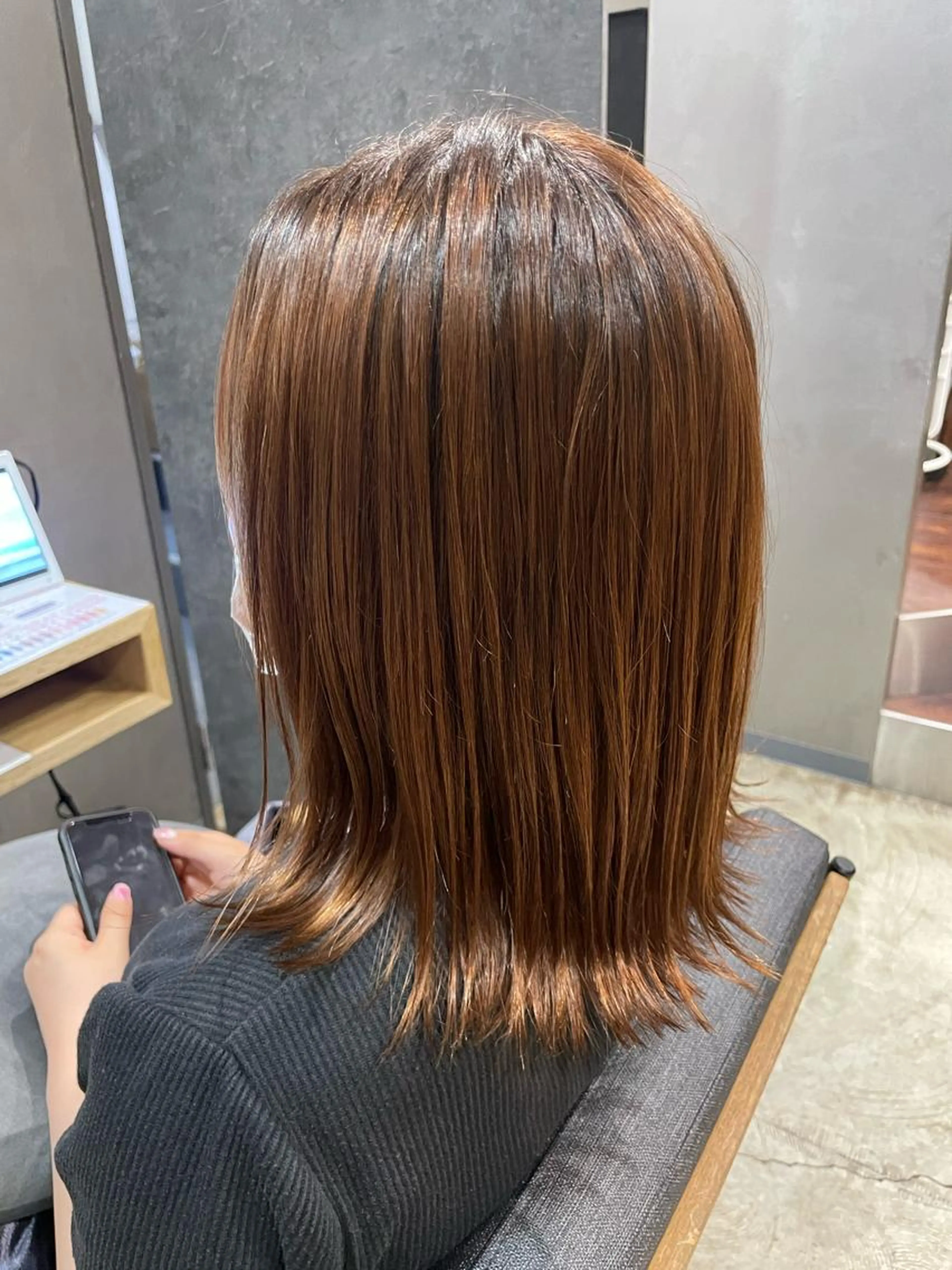 【頭皮と毛髪を補修できる】デトックスケアカラー+カット+美潤トリートメント🫧の写真