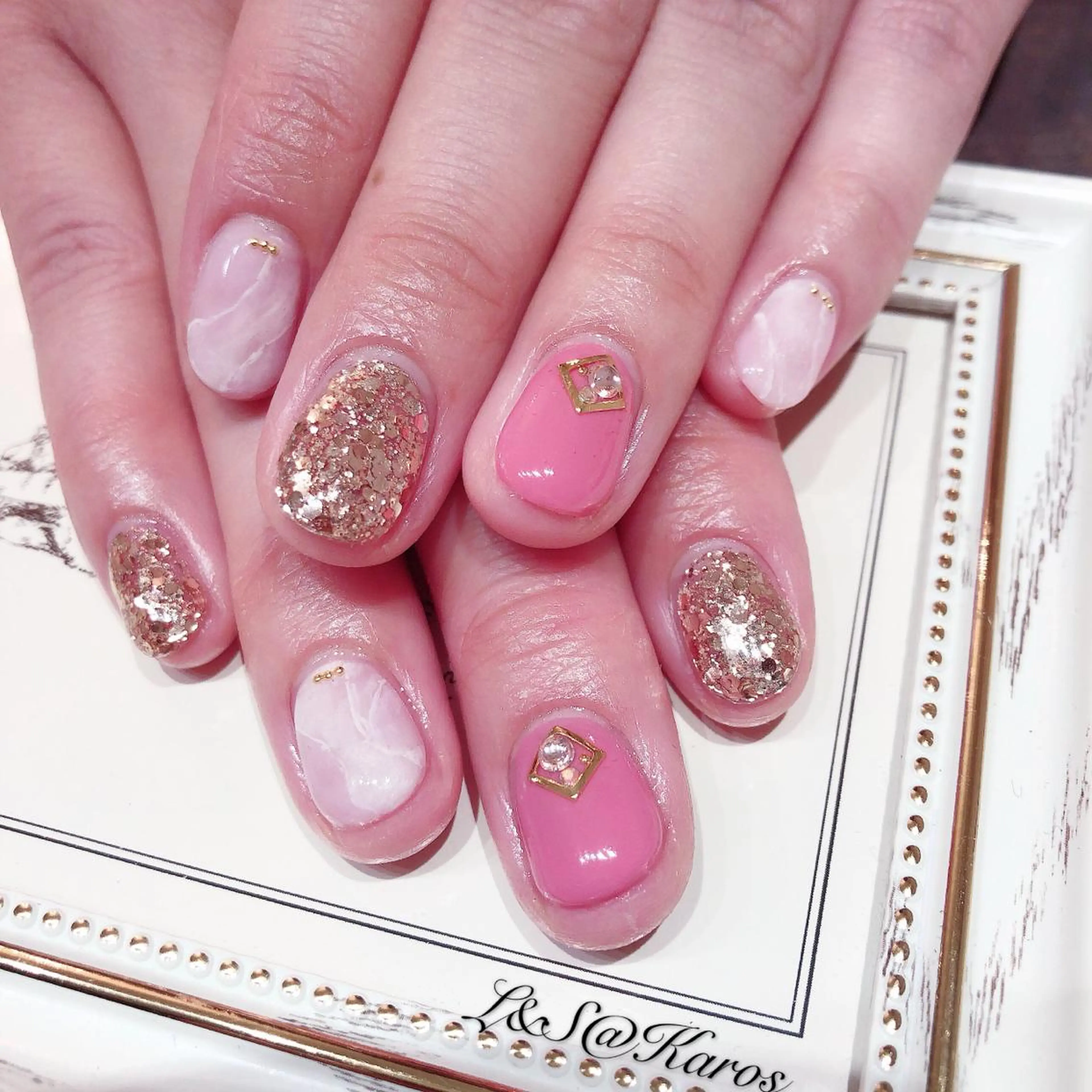 ネイル ハンドネイル L&S@Karos所属・L&S@ Karosのネイルデザイン