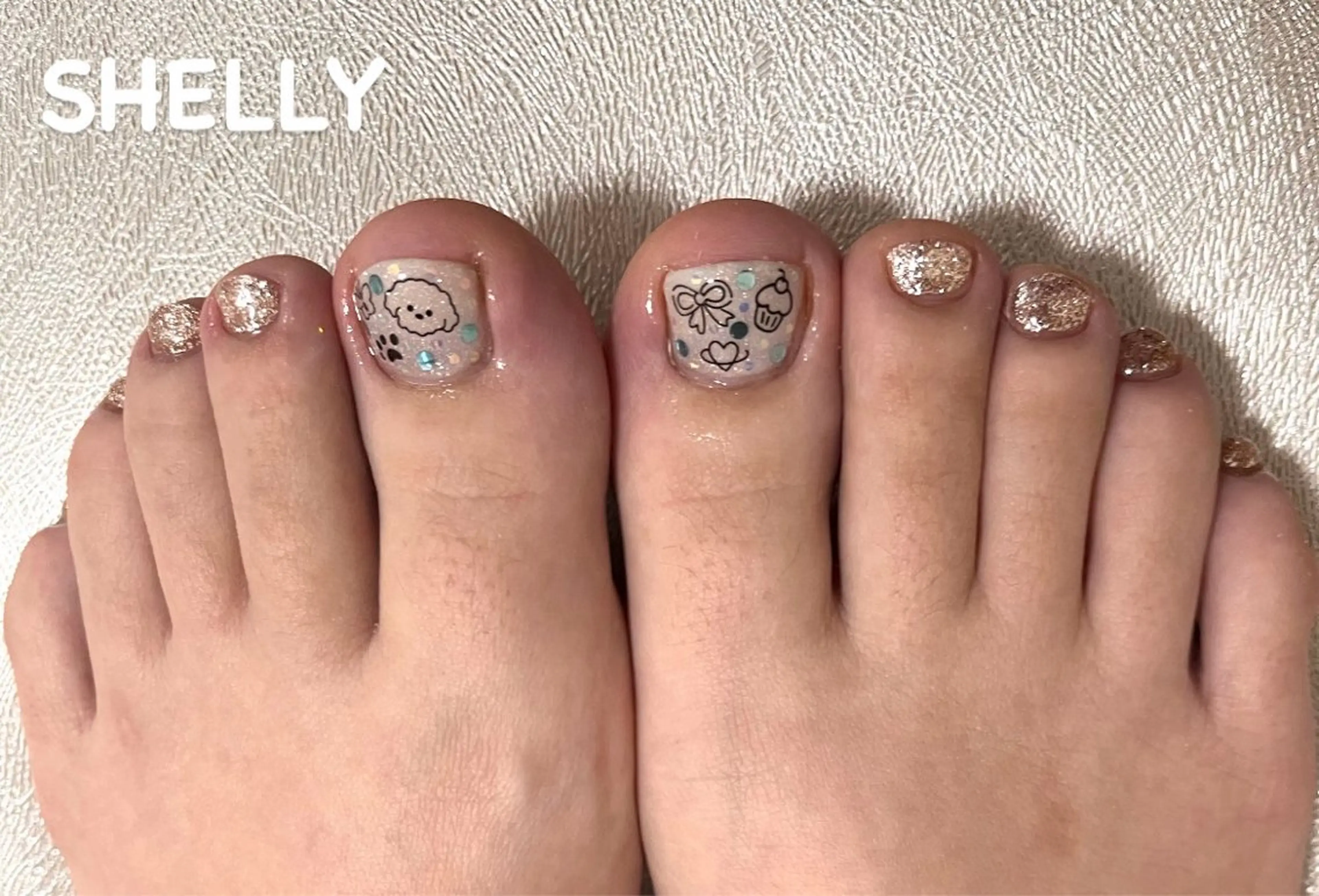 ネイル フットネイル 翁長 結唯のマツエク・マツパデザイン