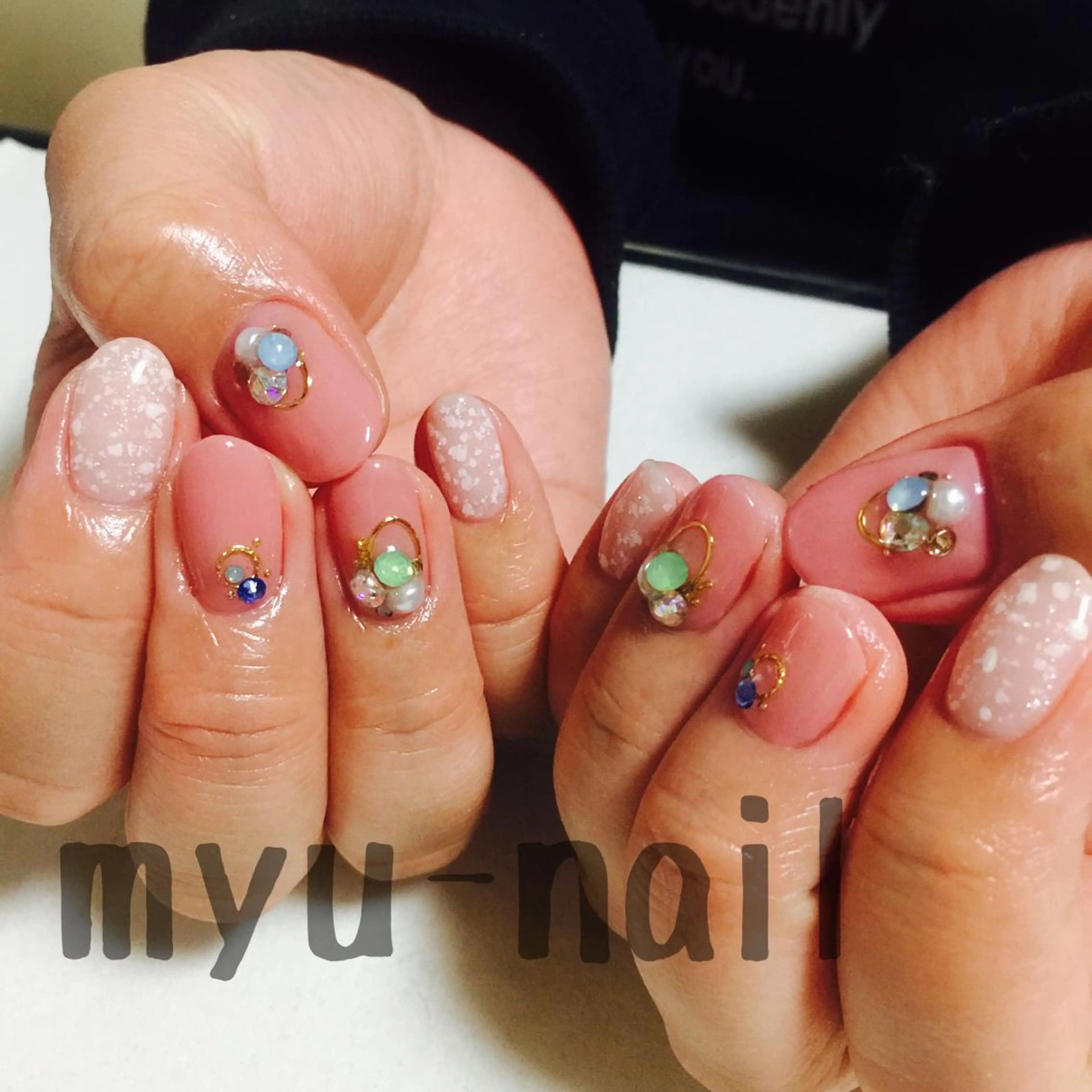 ネイル ハンドネイル ホームサロン myu-nailのネイルデザイン