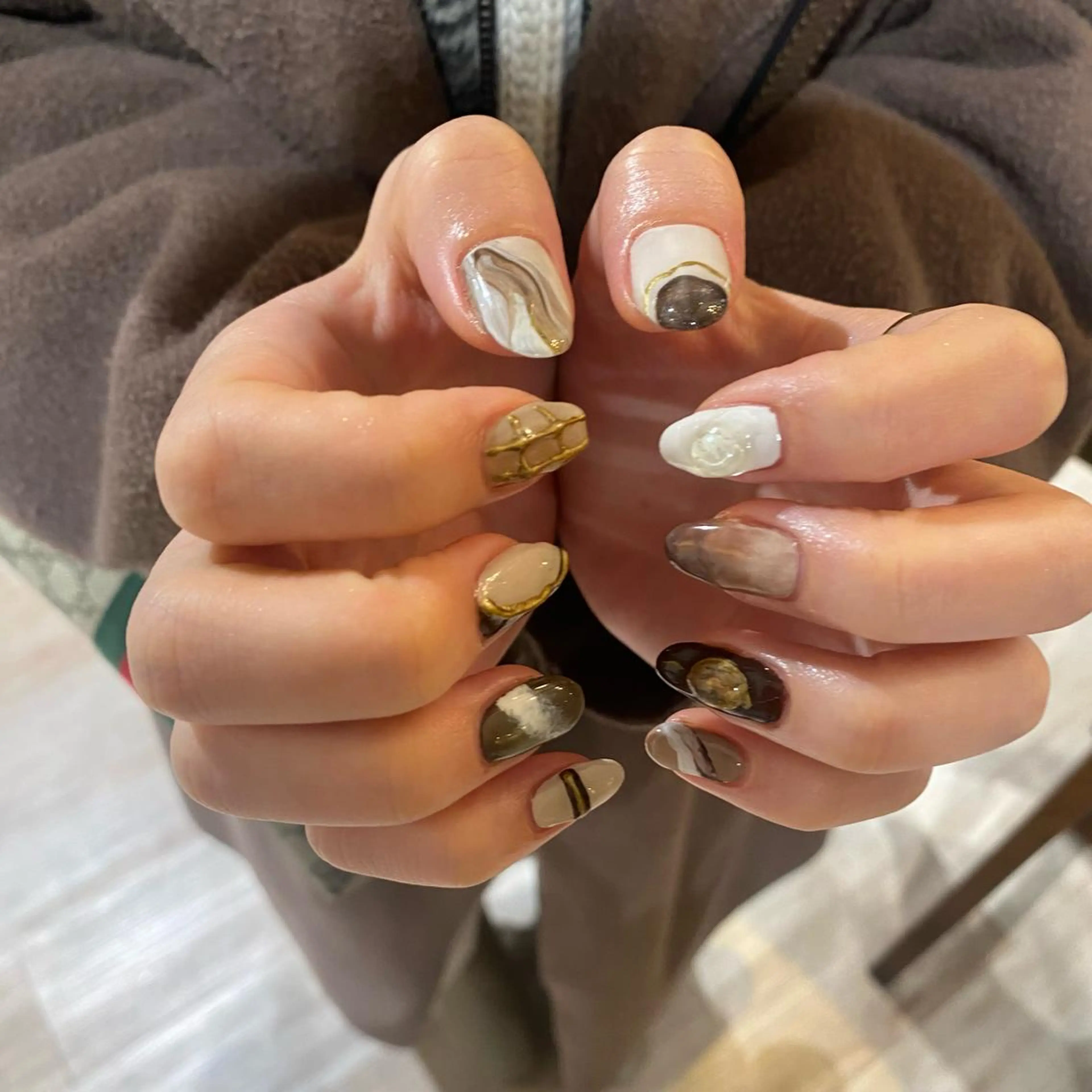 ネイル niconail 🧣ayu 📍烏山のネイルデザイン
