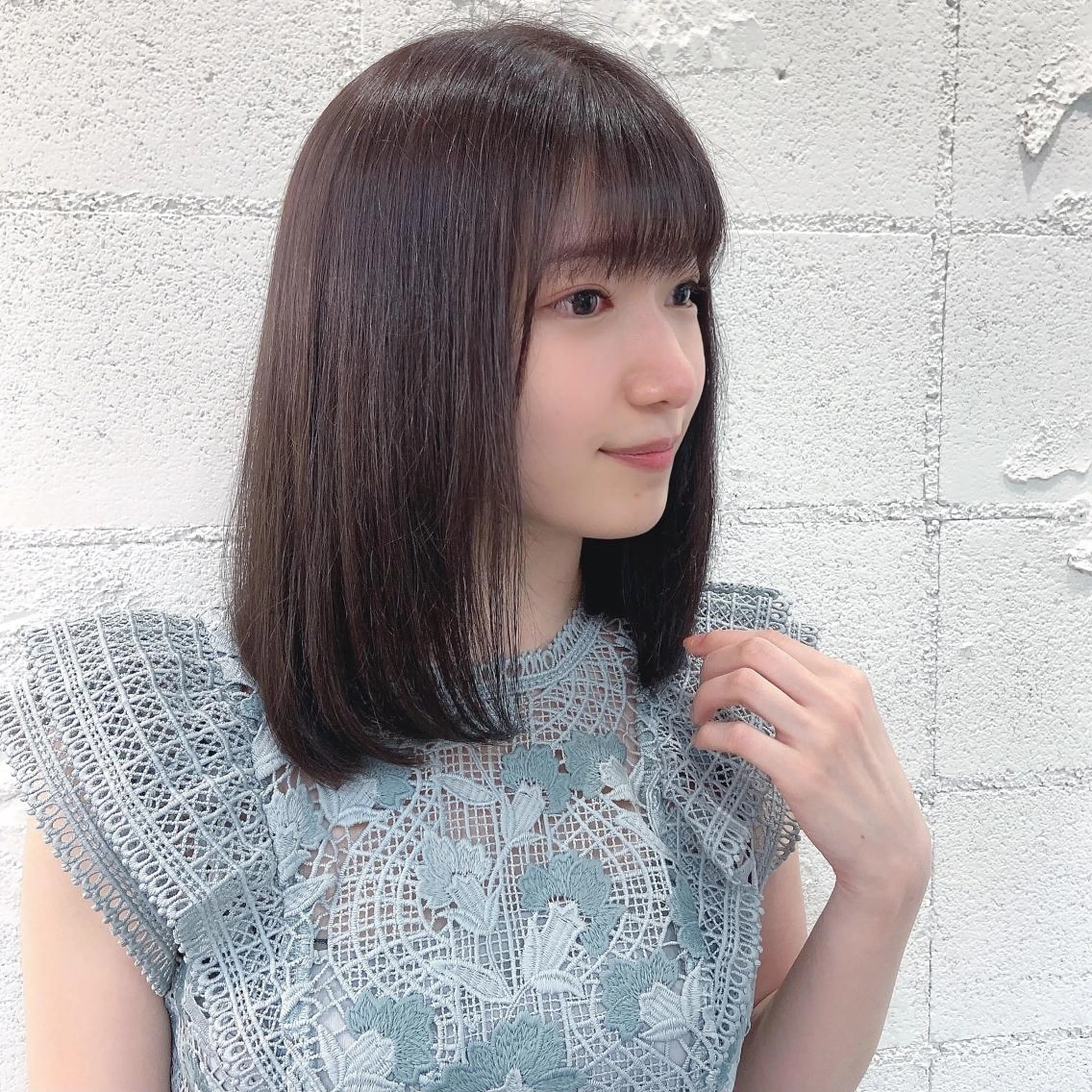 ミディアム 韓国カットパーマ✂︎ Toshiのヘアスタイル