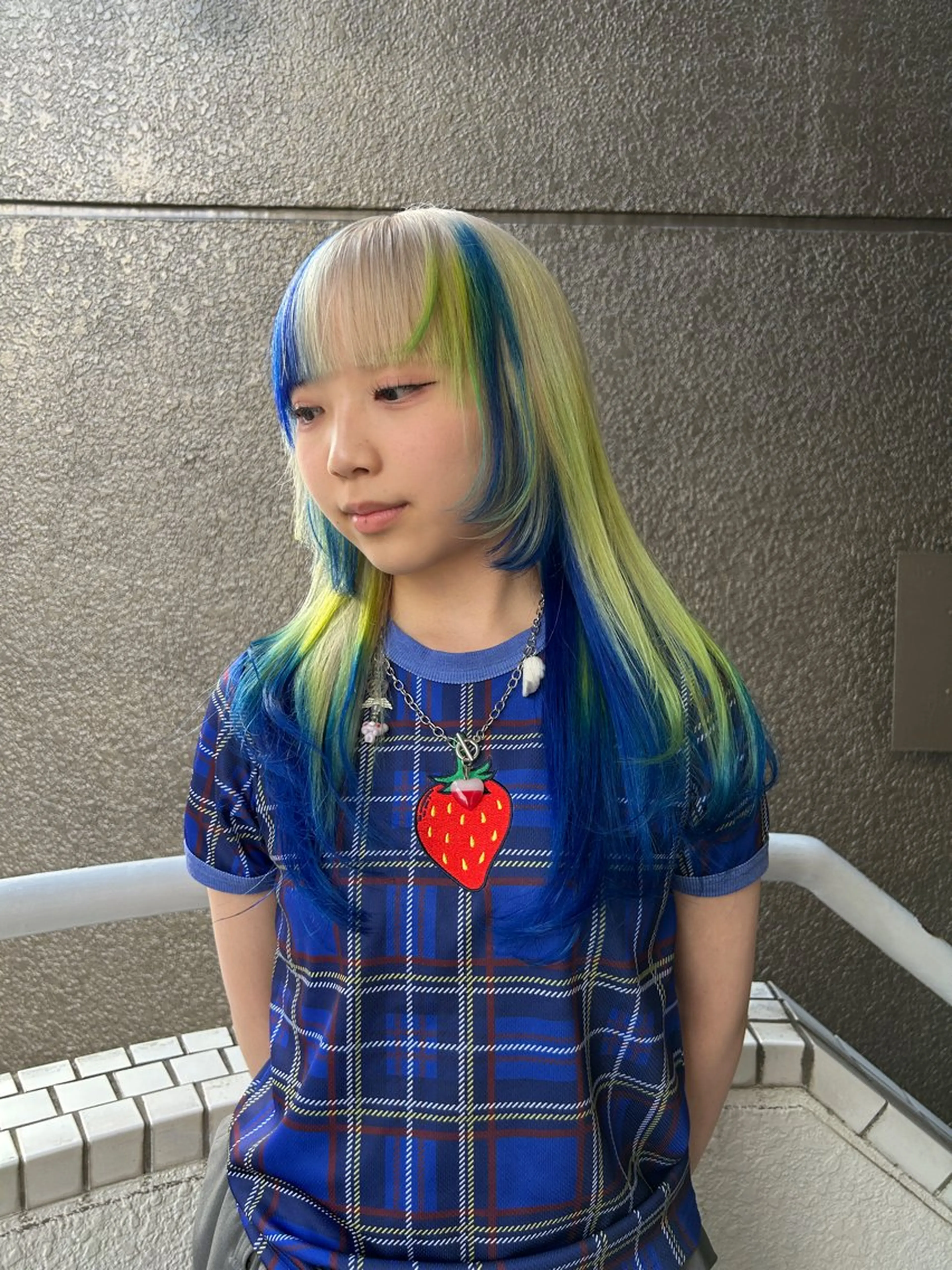 ロング カラー ヘアカラー 【デザインカラー】 Ryutoのヘアスタイル