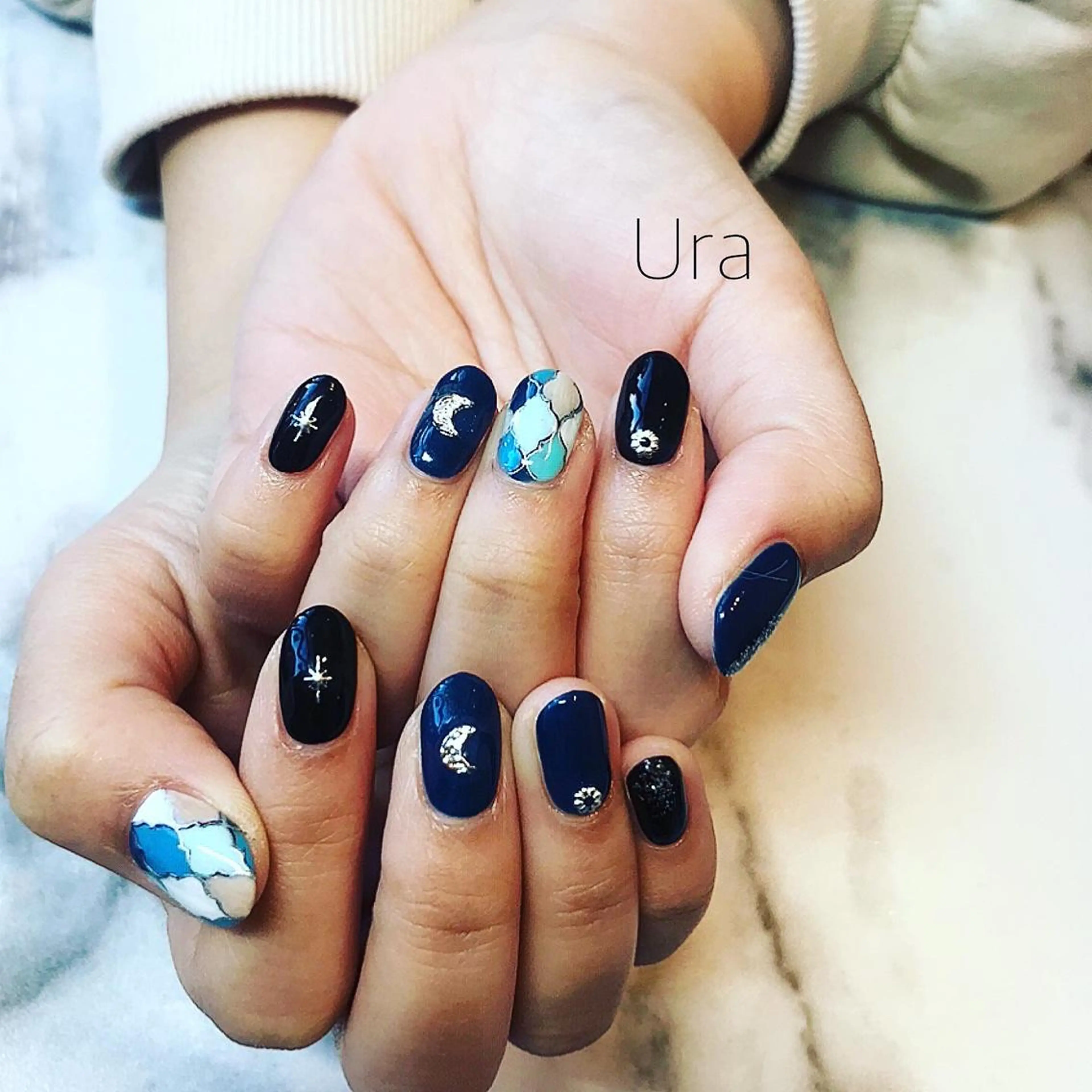 ネイル ハンドネイル UrakoNail 《nail》のネイルデザイン