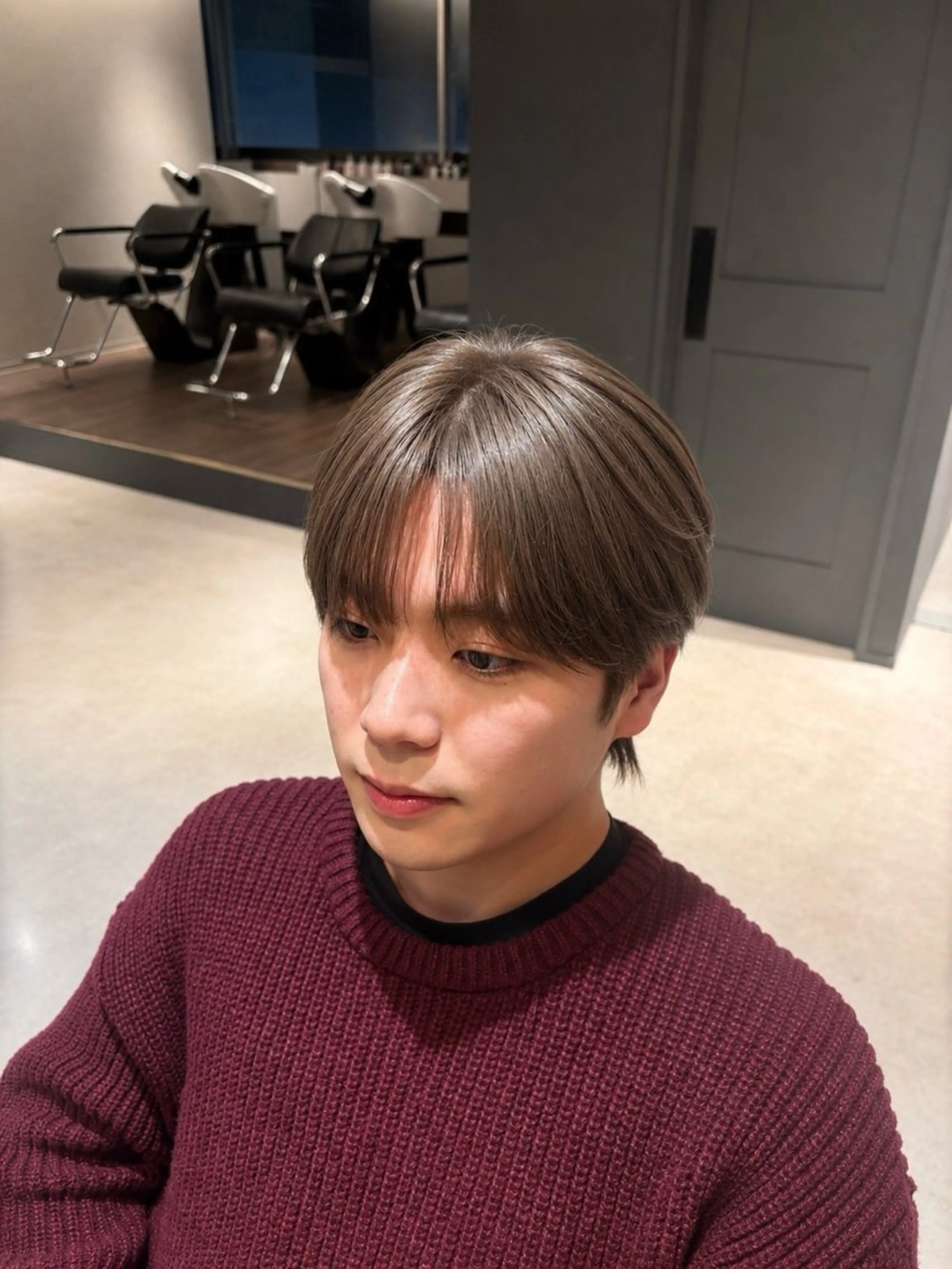 ショート カラー カット ヘアカラー トリートメント 冨沢 巧のヘアスタイル