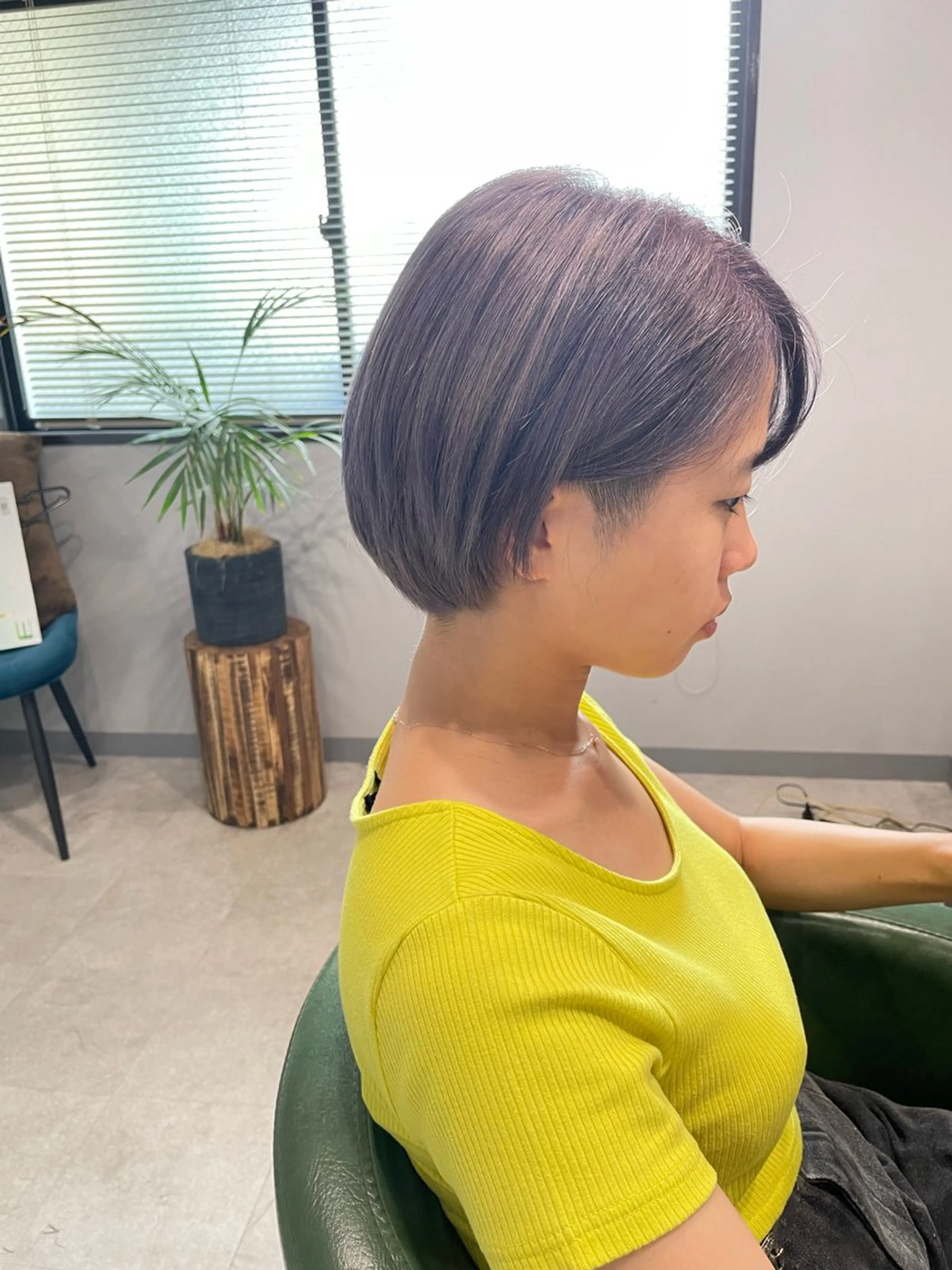 ショート カラー ヘアカラー Urio所属・今雪 聡美のヘアスタイル