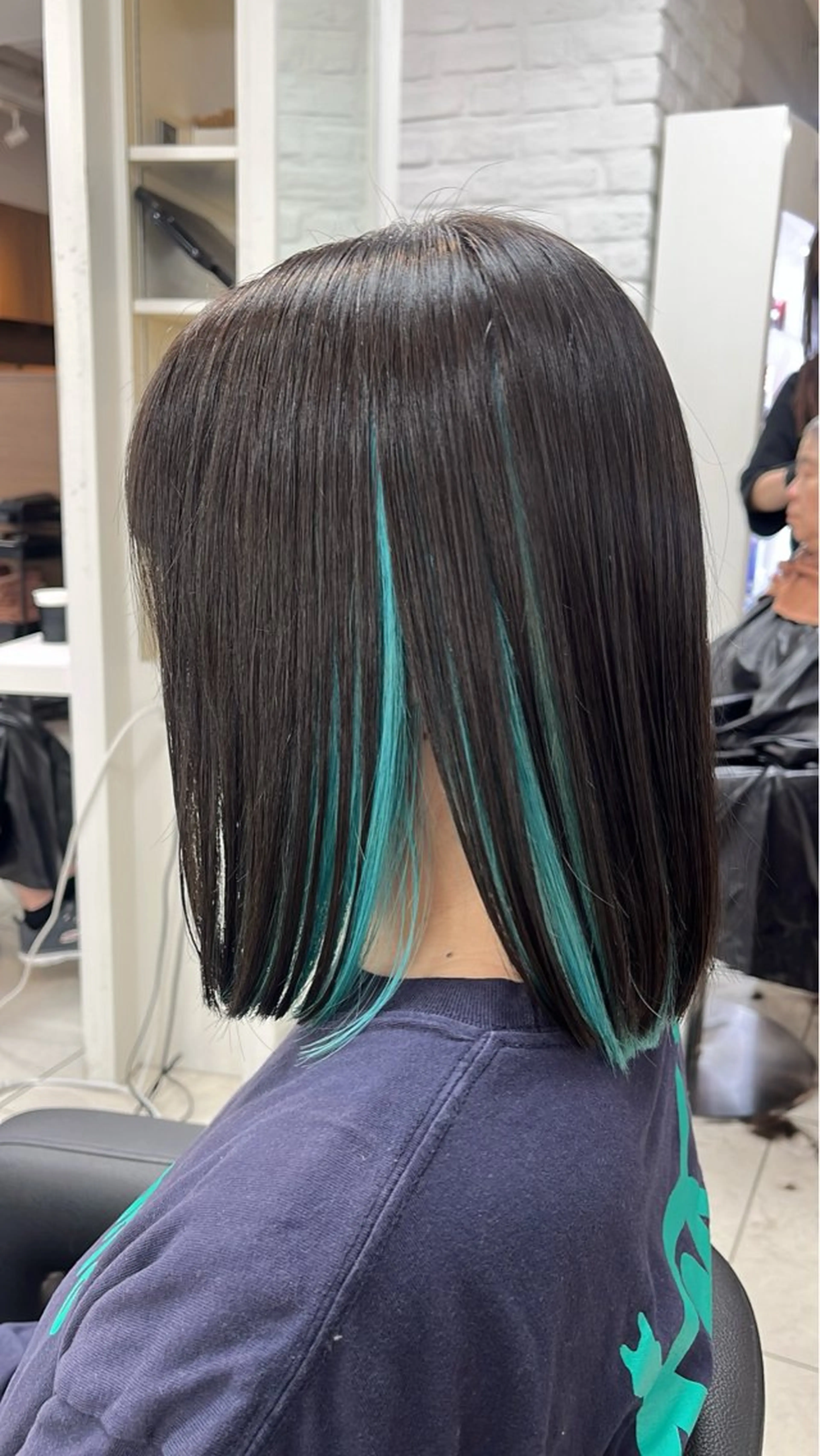 セミロング カラー ブリーチ カット ヘアカラー トリートメント ヘッドスパ 艶髪【カラー支持率 No.1】リノ🪐のヘアスタイル