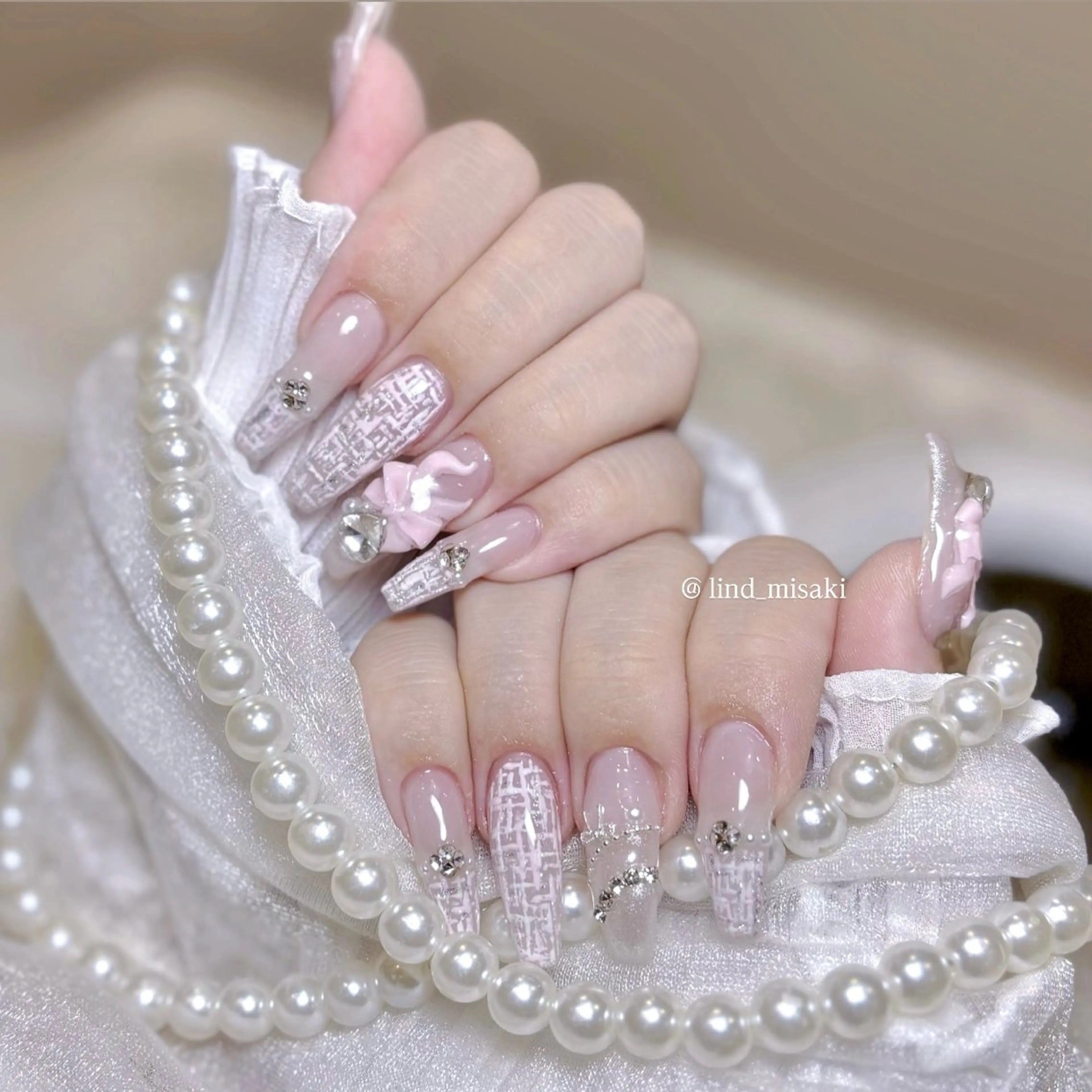 ネイル lind 天王寺店 Misaki♡のネイルデザイン