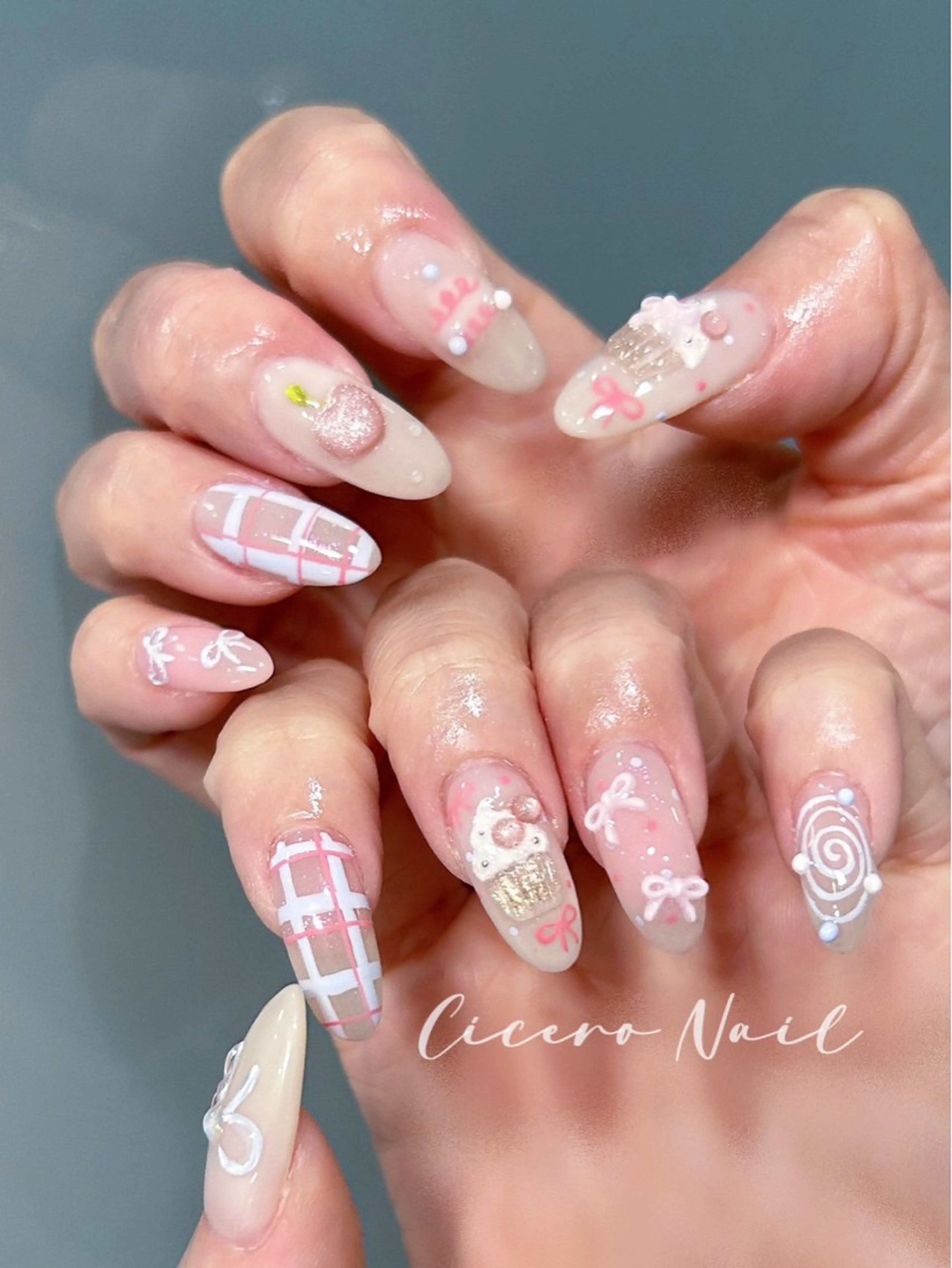 ネイル アートネイル ハンドネイル Ciceronail Soraのネイルデザイン