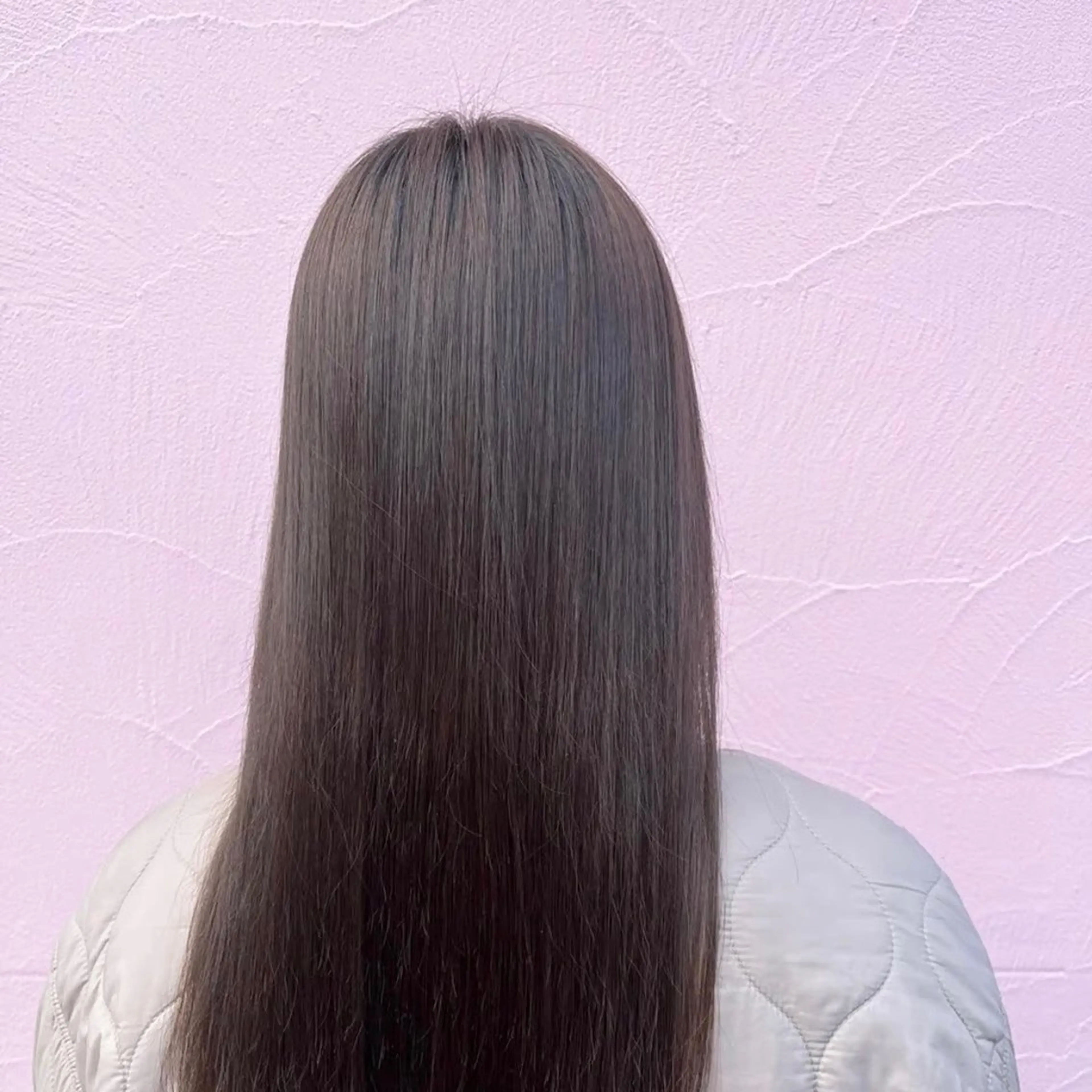 ロング カット 縮毛矯正 ♡ナナコ♡ レイヤー/艶髪のヘアスタイル