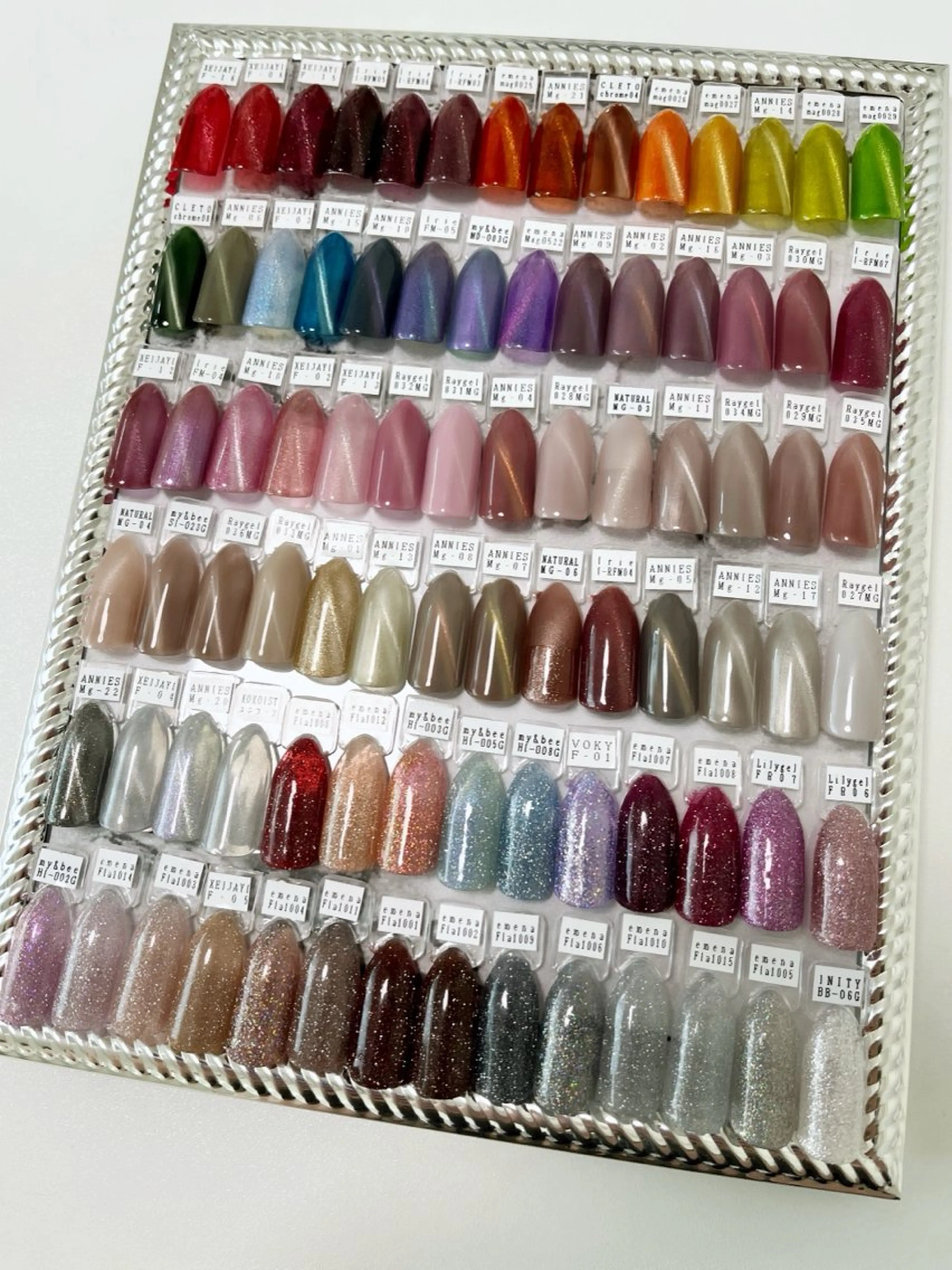 ネイル フラッシュネイル マグネットネイル ハンドネイル Nail salon Merryのネイルデザイン