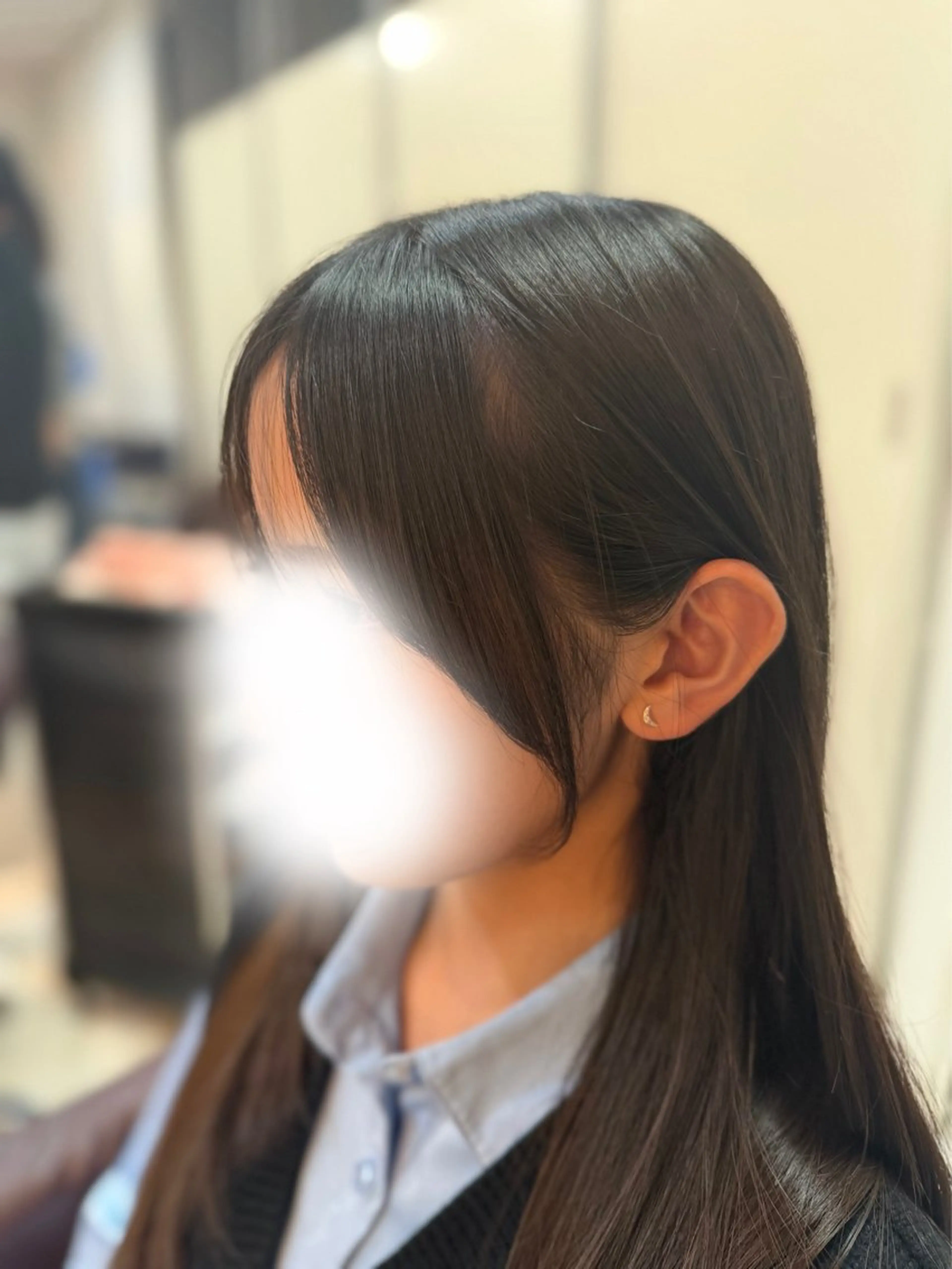 皆川 優奈のヘアスタイル