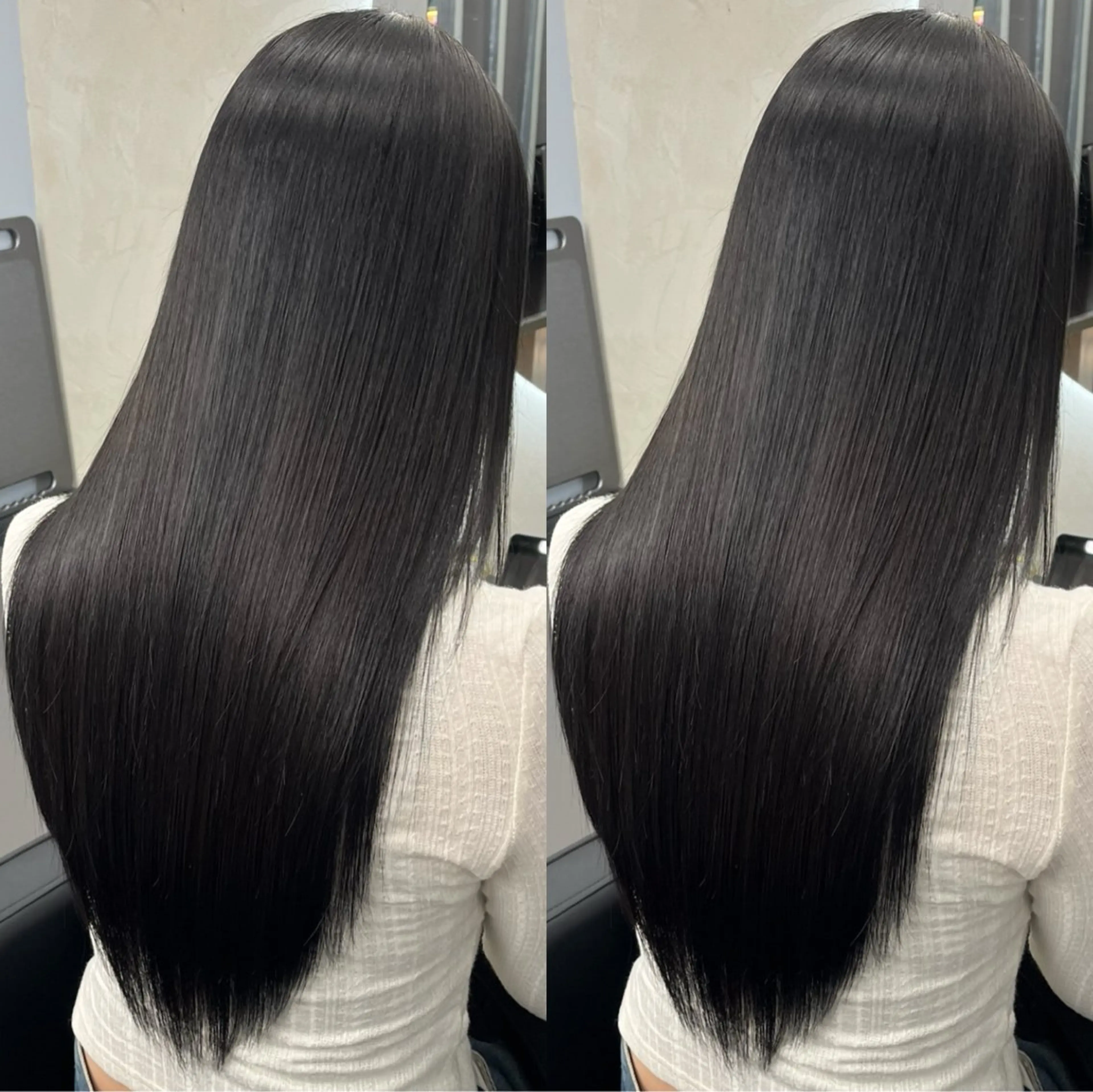 ロング カラー カット ヘアカラー 縮毛矯正 トリートメント レイヤー/髪質改善 /艶カラー/SAKIのヘアスタイル