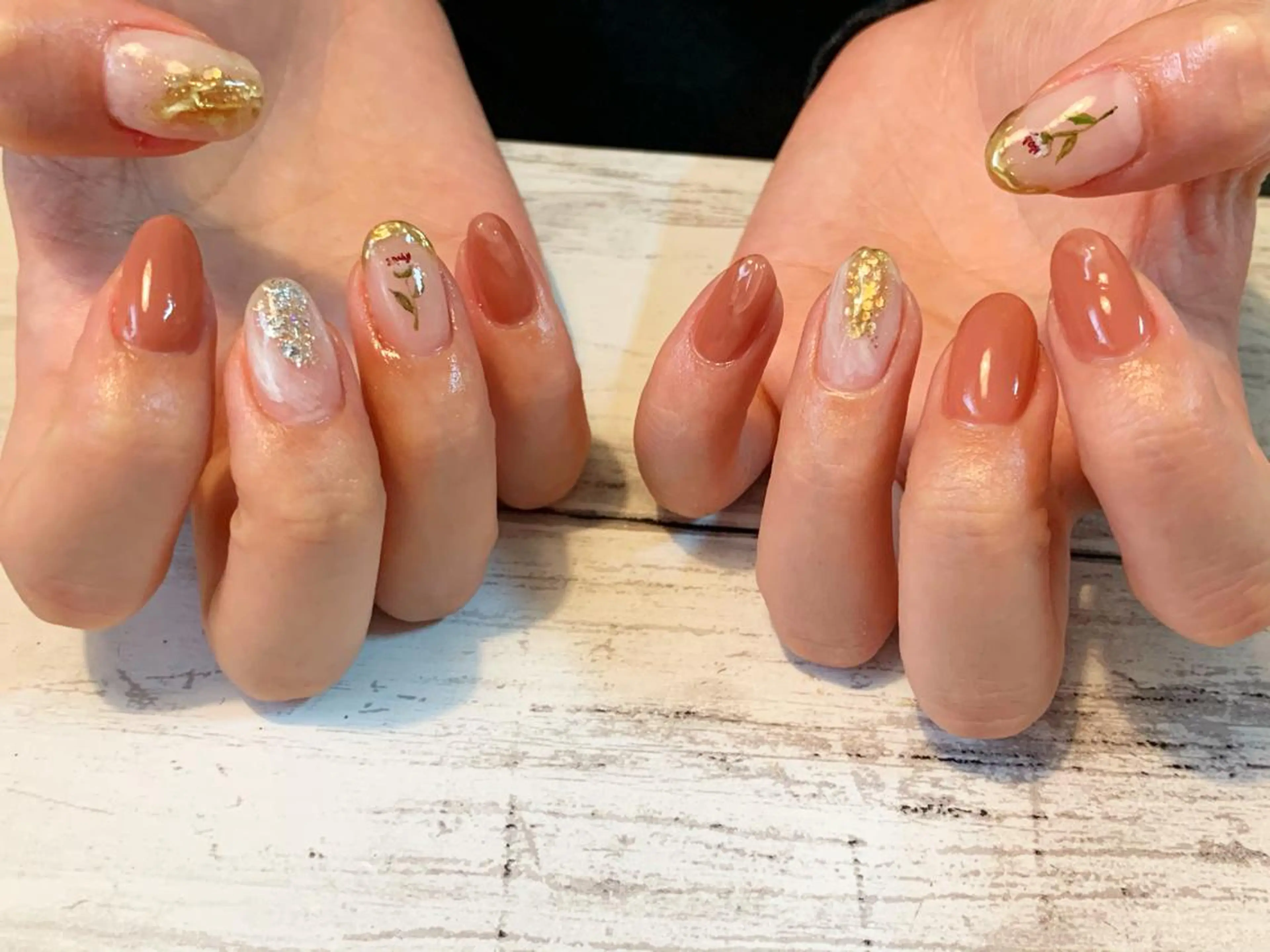 ネイル ハンドネイル GéRanium Harukaのネイルデザイン