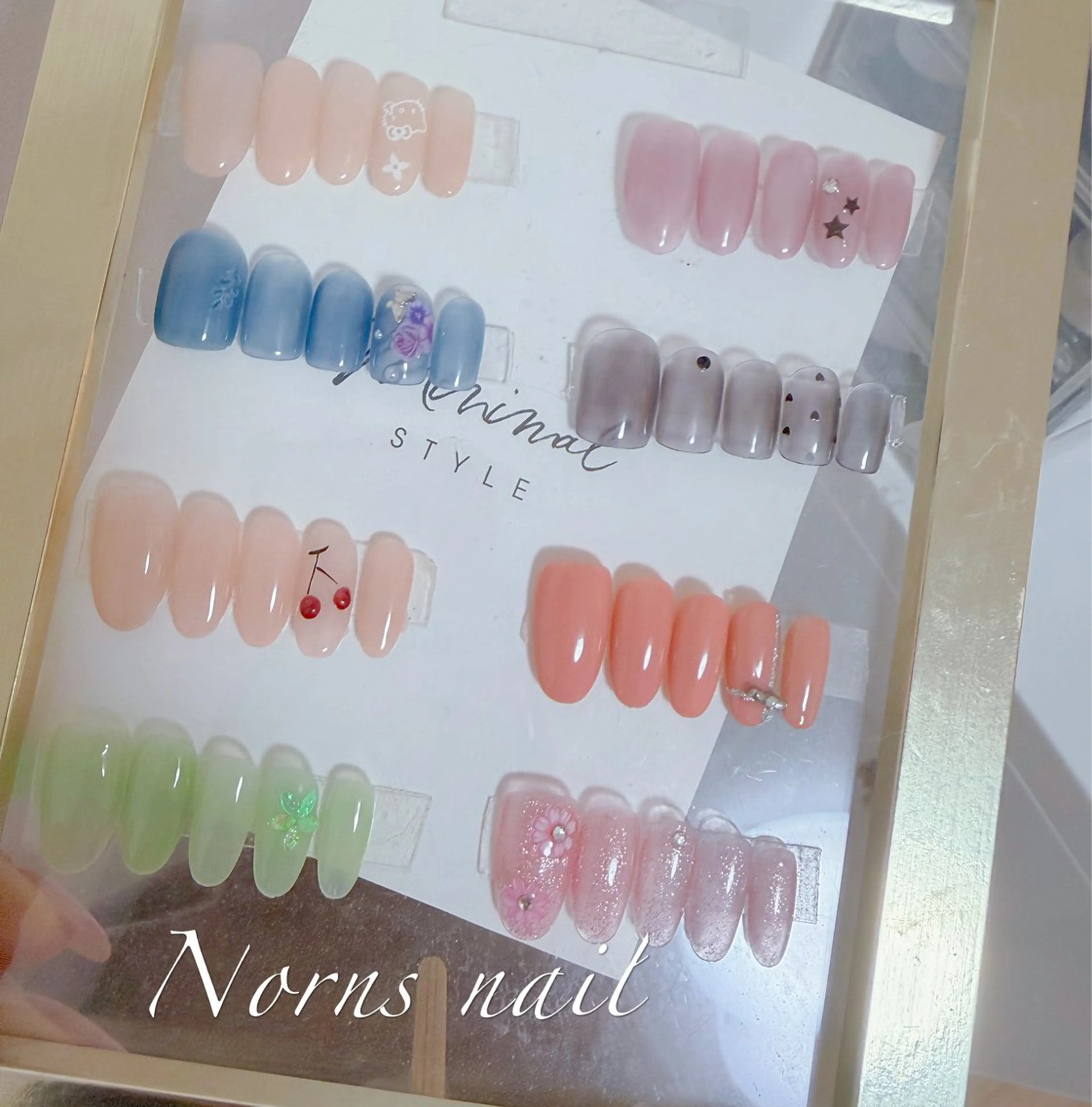 ネイル ハンドネイル Norns nail (猫いるサロン🐈)のネイルデザイン