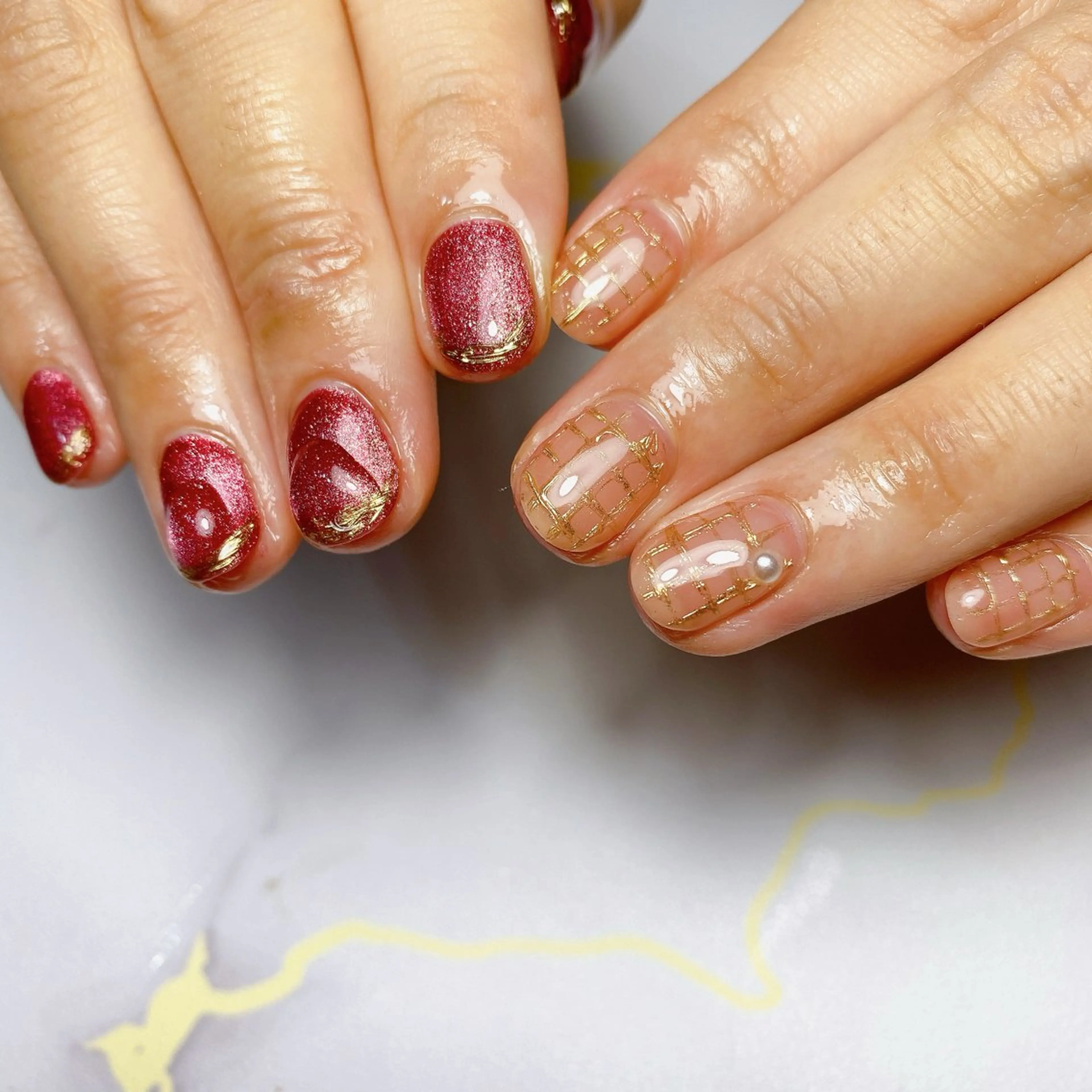 ネイル ハンドネイル nail salon Soraのネイルデザイン