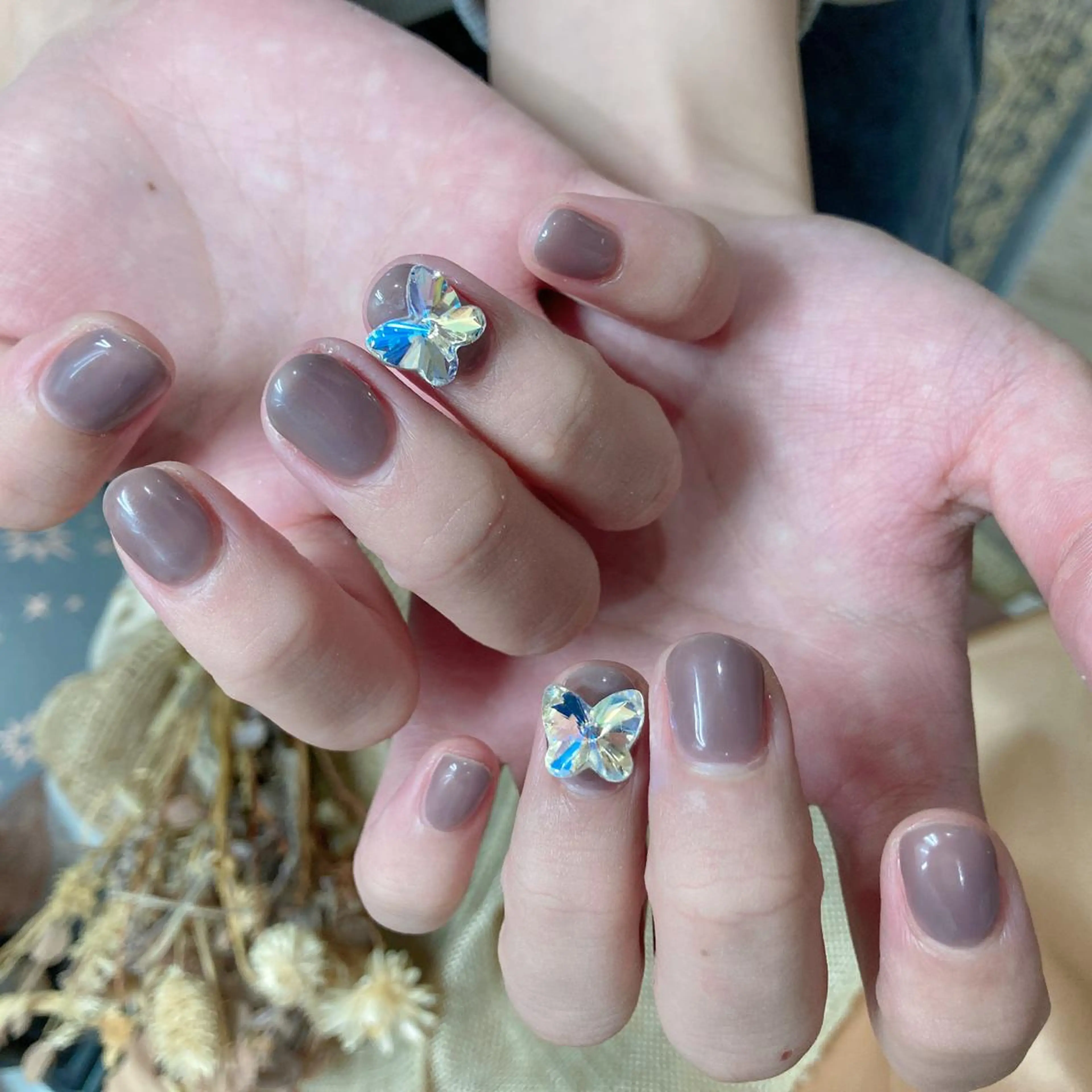ミディアム ネイル Reonail 💕Kana💕のネイルデザイン