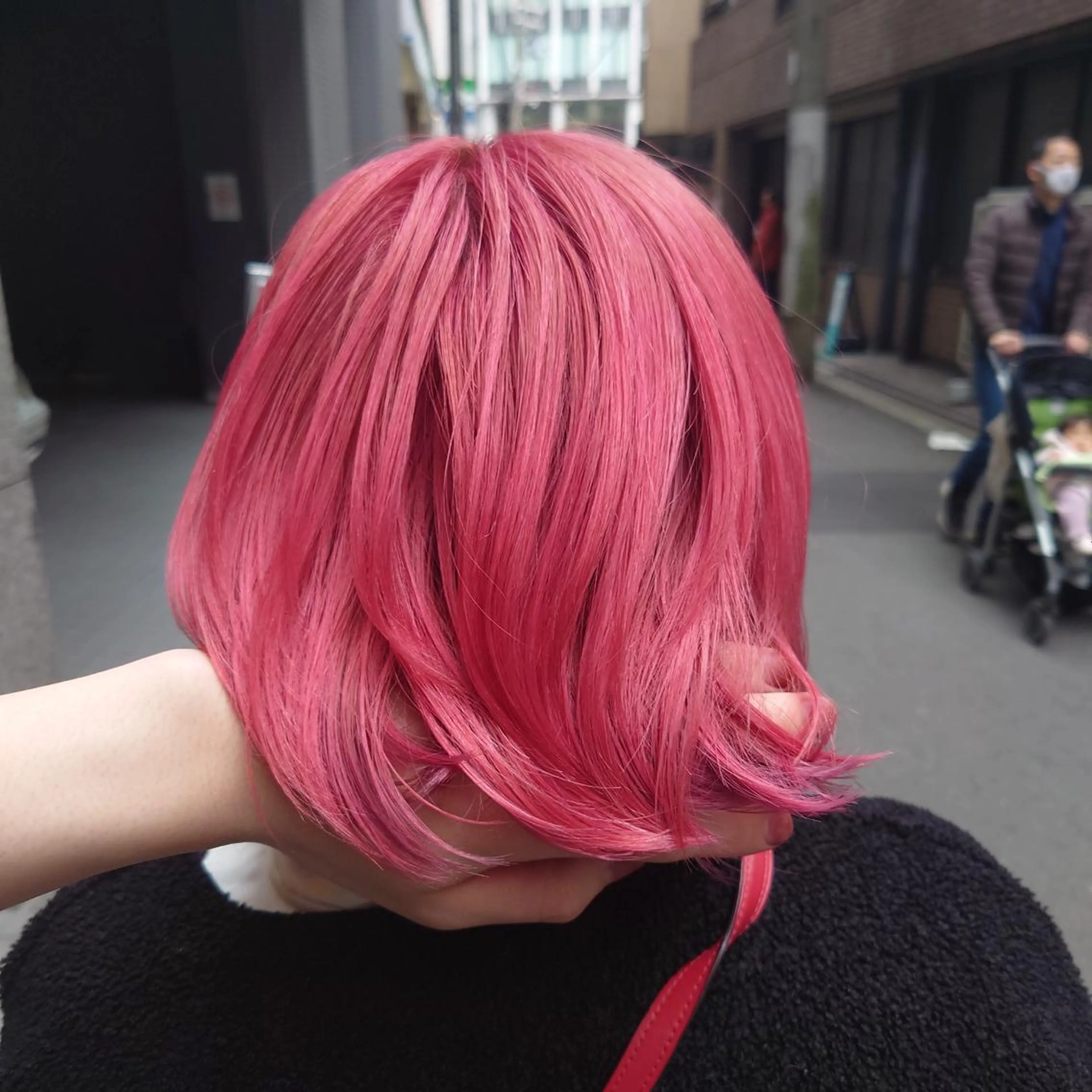 ショート カラー 髪質改善ストレート Kantaのヘアスタイル