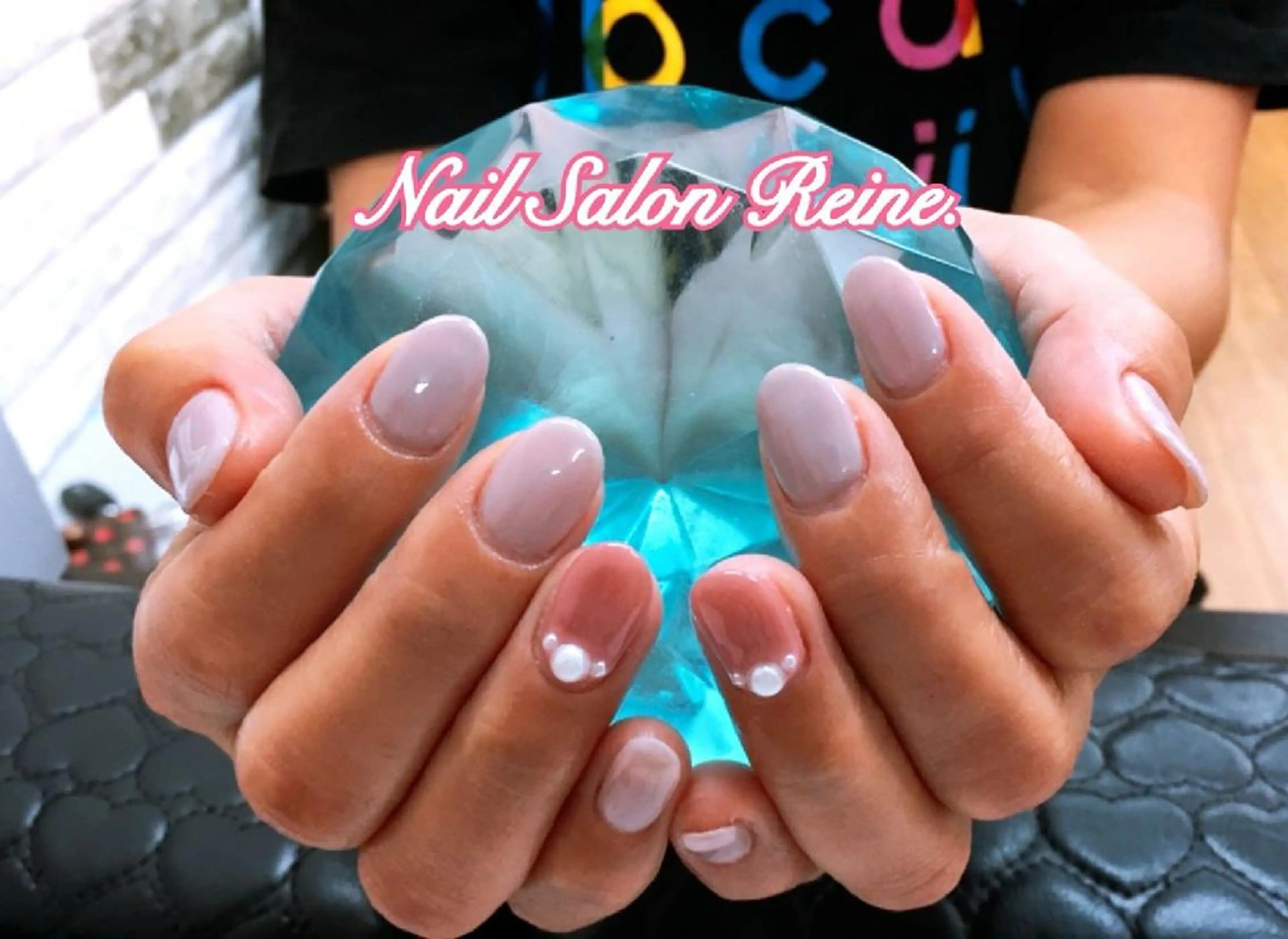 ネイル オフィスネイル シンプルネイル Nailsalon Reine所属・玉栄 伶奈のネイルデザイン