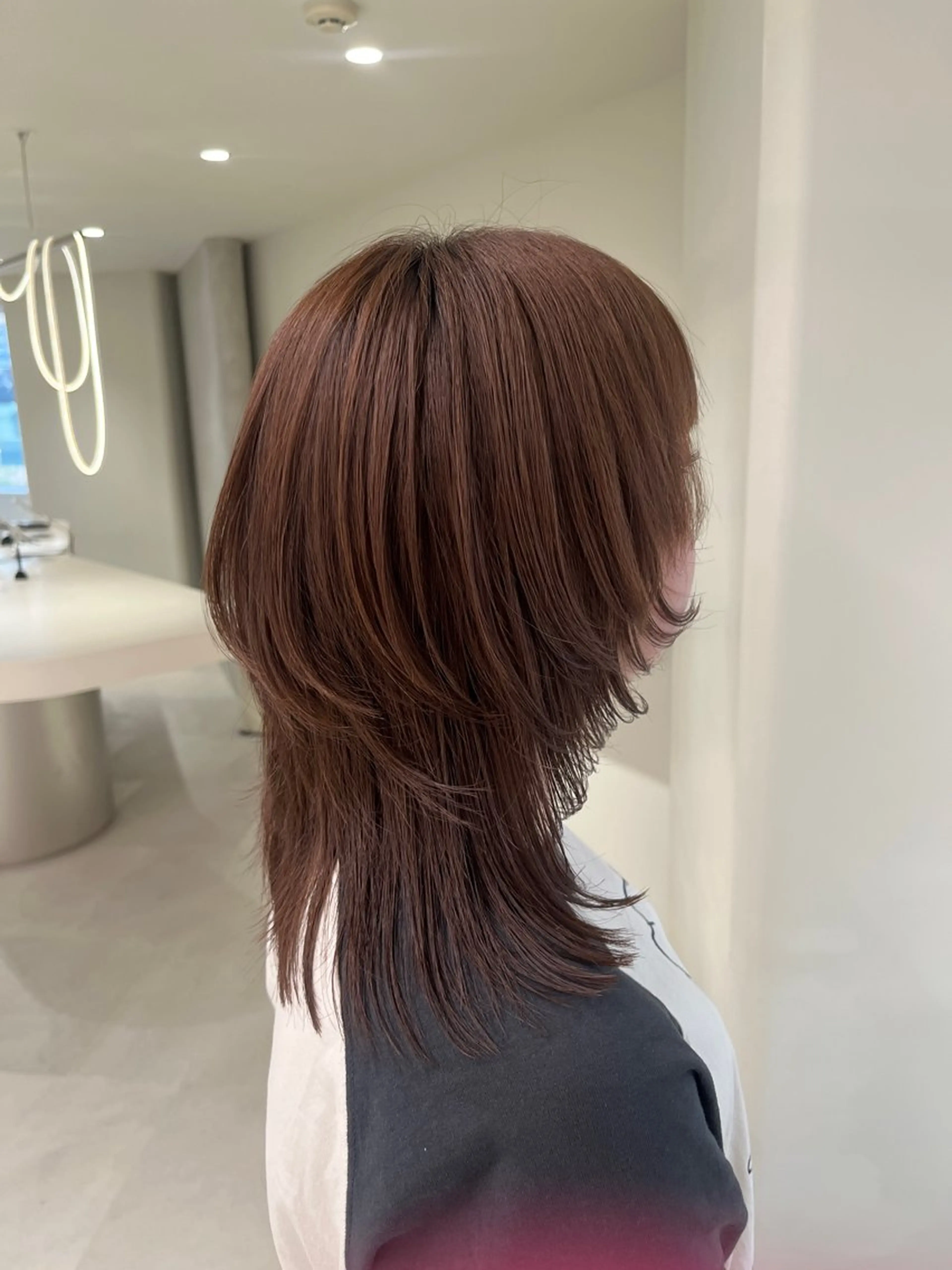 ミディアム Kaede✩.* keen立川のヘアスタイル