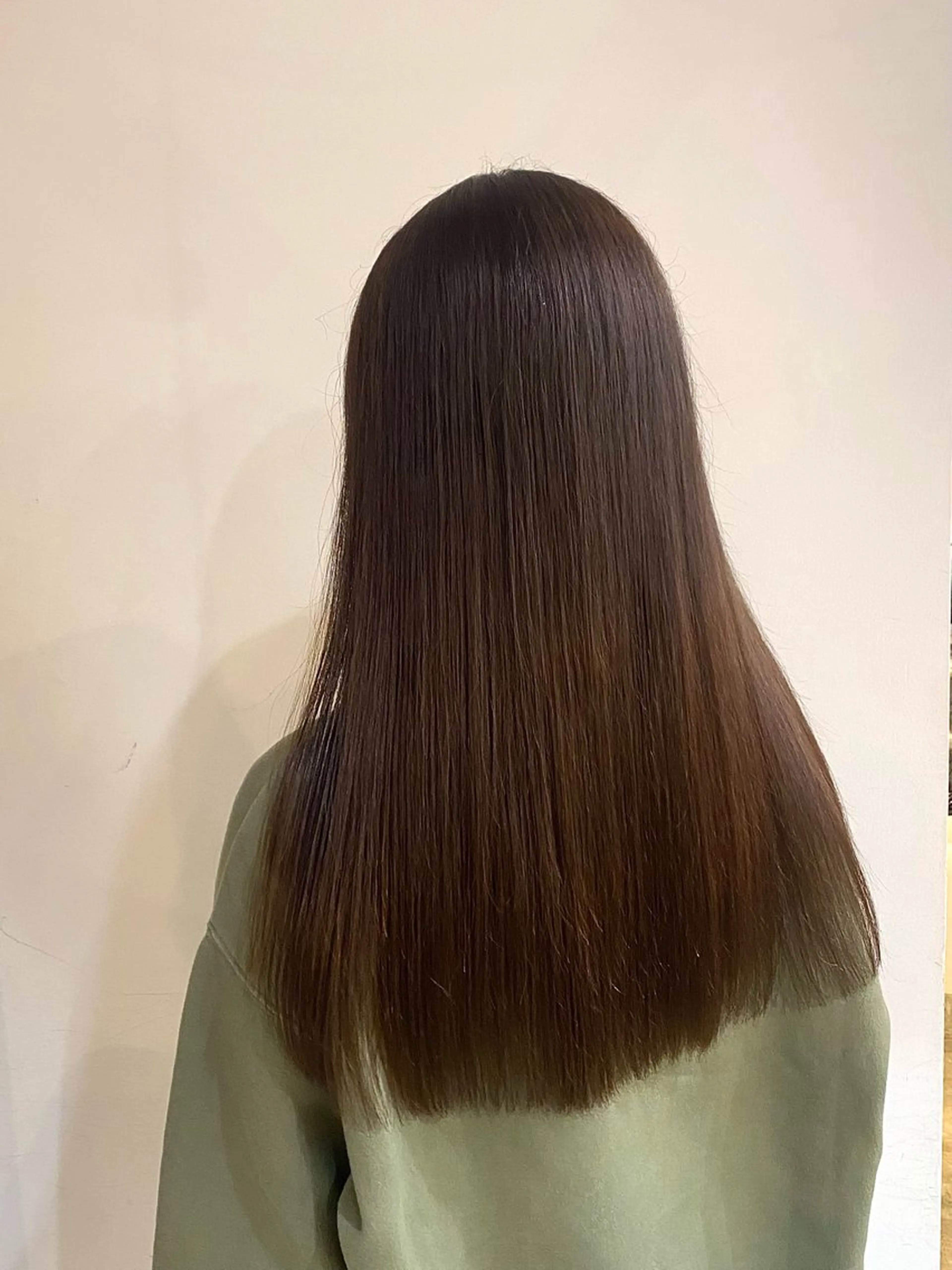 ロング カラー トリートメント ヘアカラー トリートメント ORe'S HAIR BE GLaDユウナのヘアスタイル